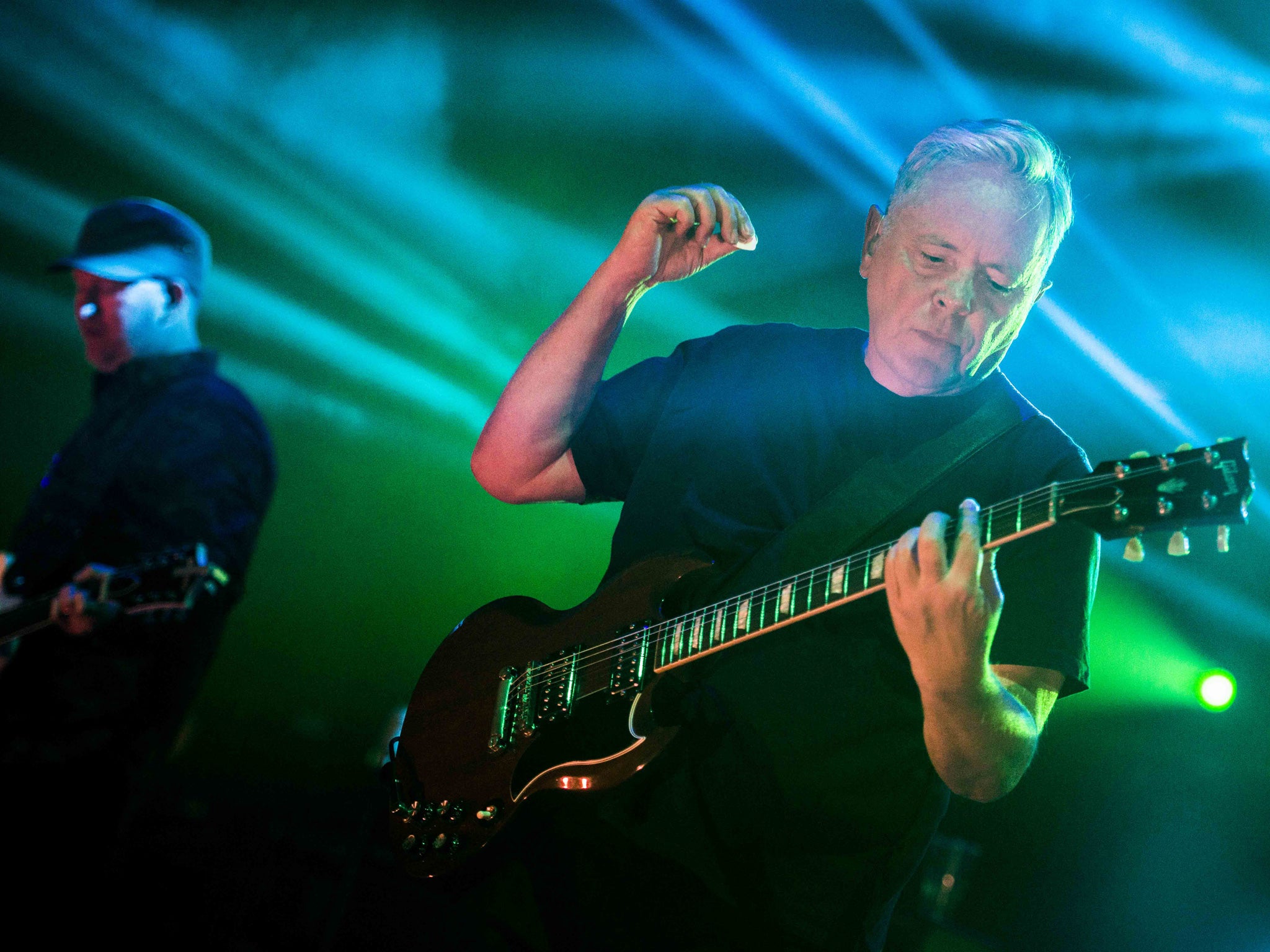 Seminal: Bernard Sumner of New Order at the Royal Albert Hall