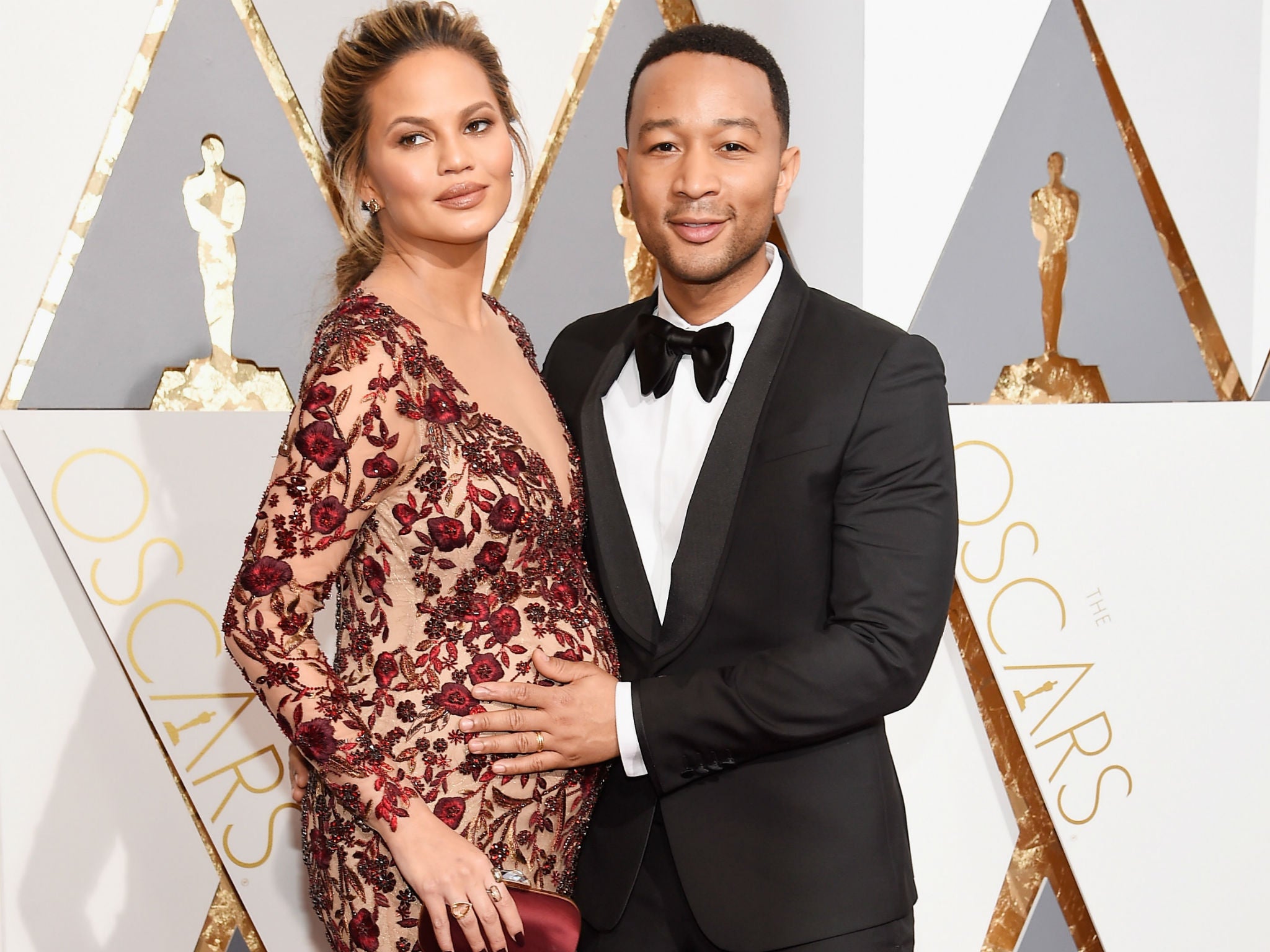 Chrissy Teigen and John Legend