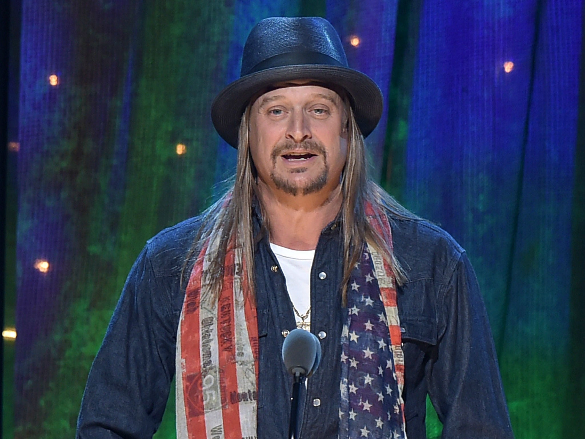 Kid Rock has been supportive of Republican presidential candidates for years