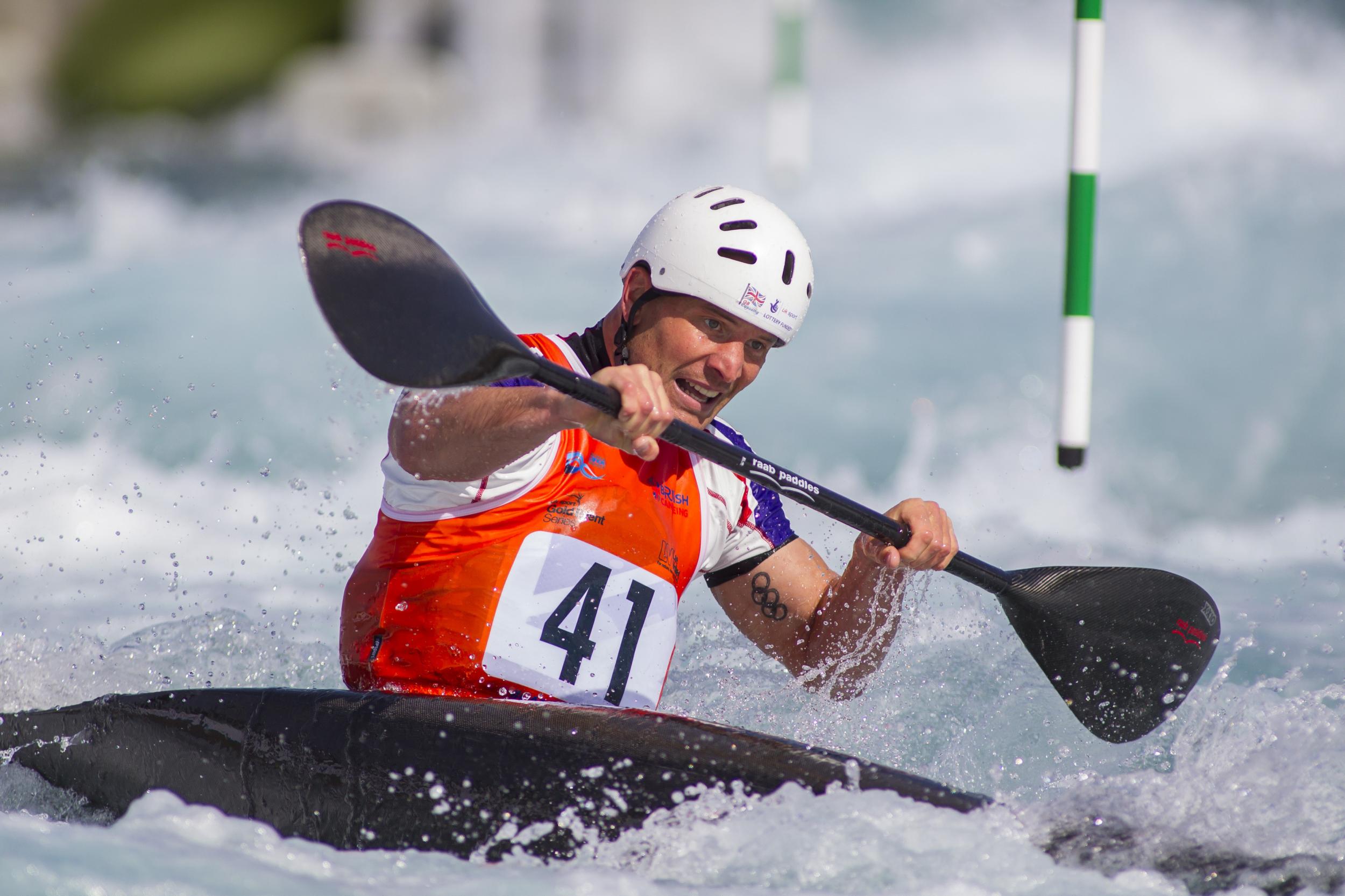 White water rafting at Lee Valley