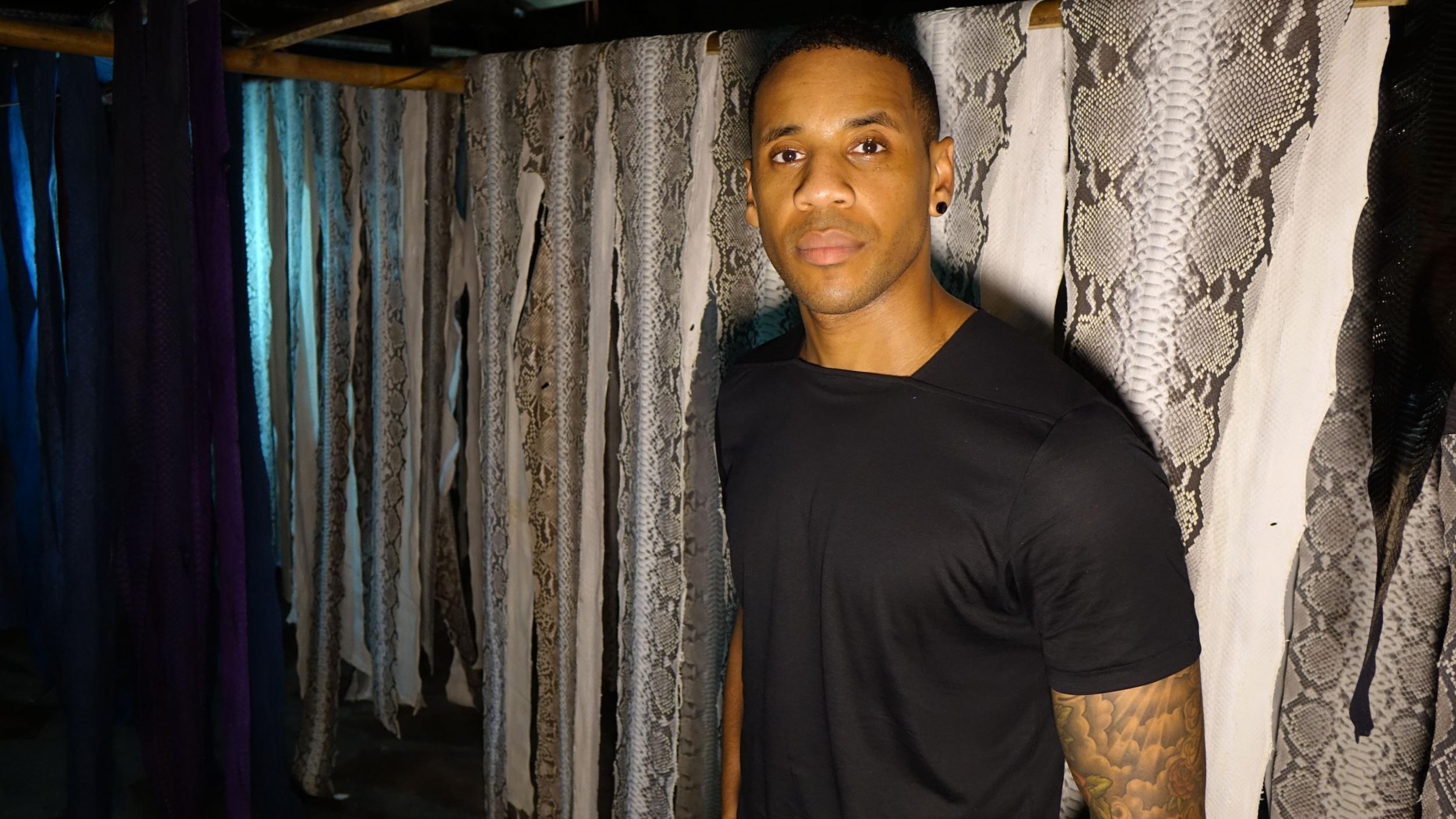 Reggie Yates showed viewers exactly what happens before those python skins make it onto luxury accessories