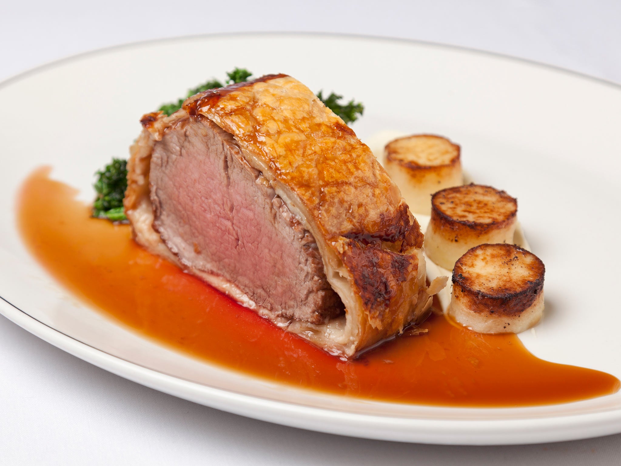 The ultimate centrepiece, Graham Campbell’s Wellington turns beef into an unforgettable showstopper