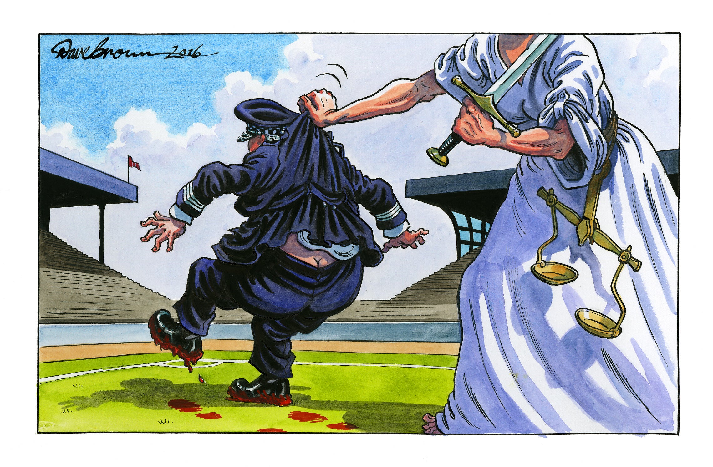 Dave Brown’s cartoon – for more of his work follow the link below