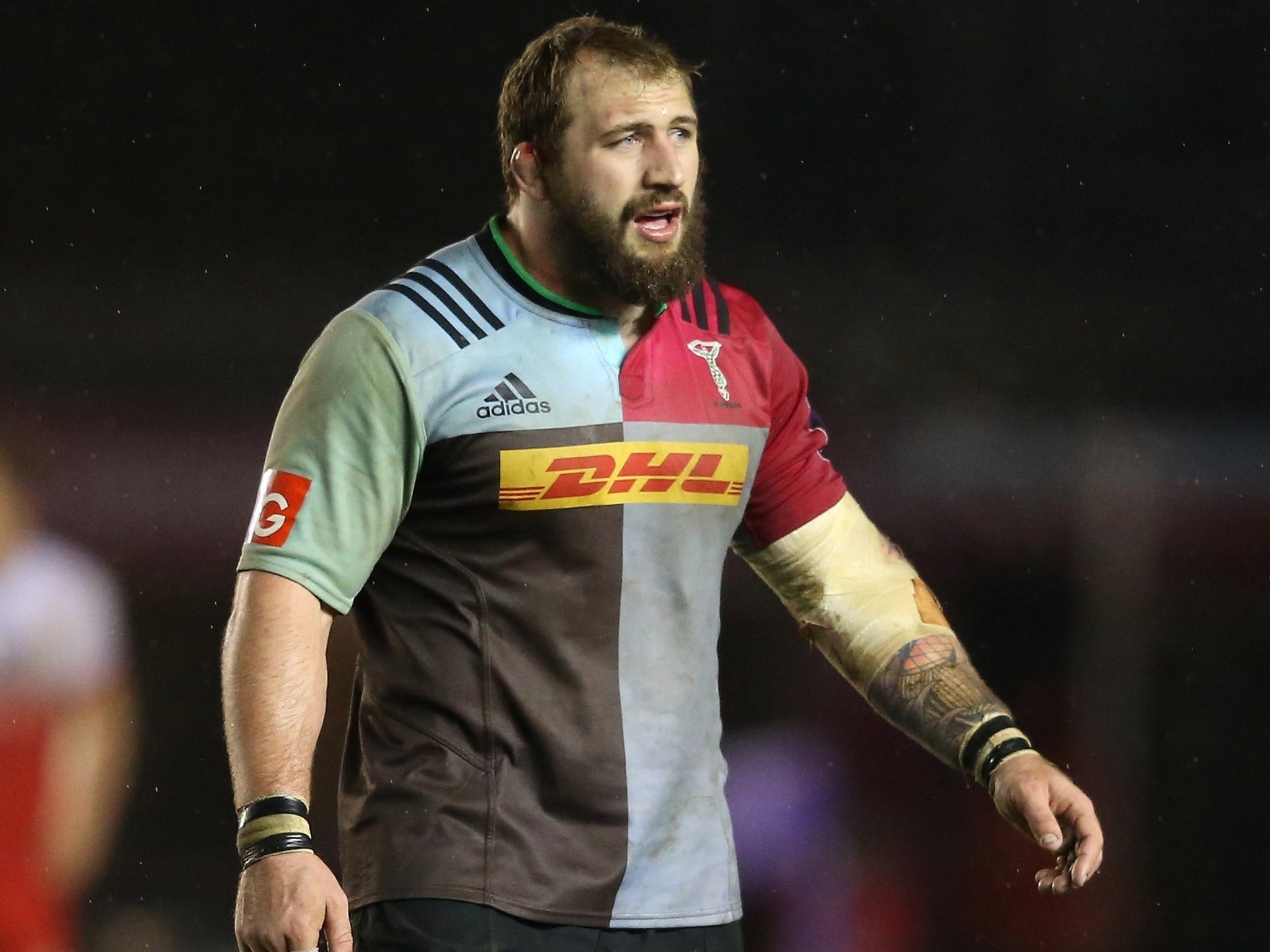 &#13;
Harlequins prop Joe Marler has been given a two-week ban &#13;