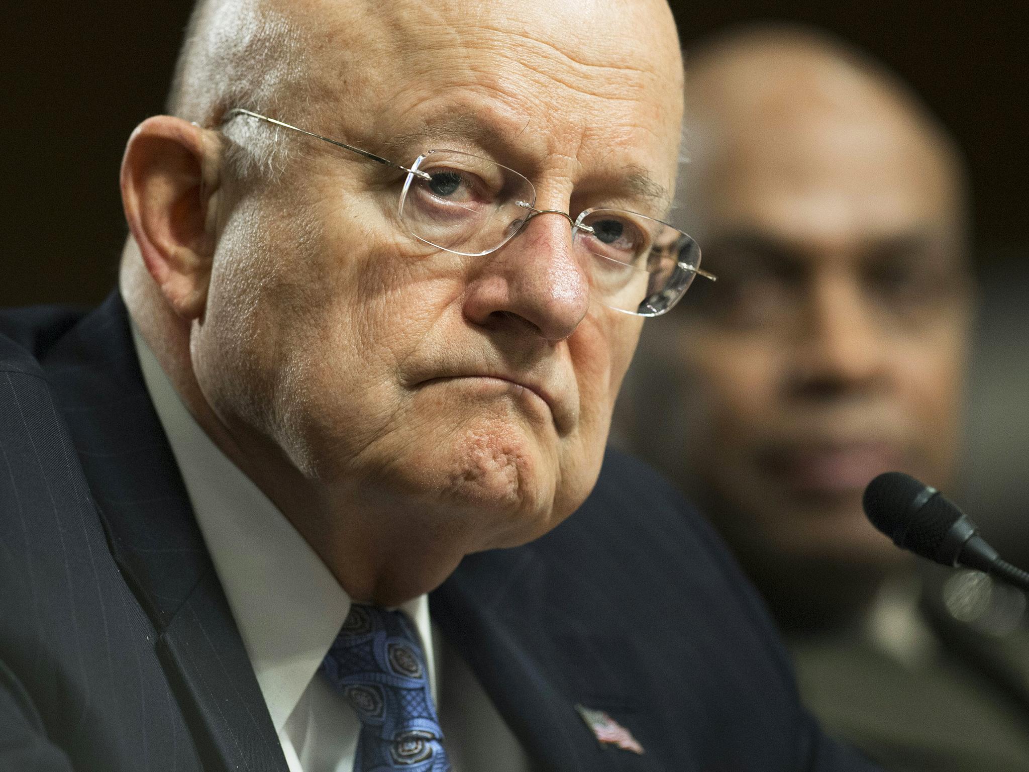 Clapper said in February that the US faced its highest terror threat level since 9/11