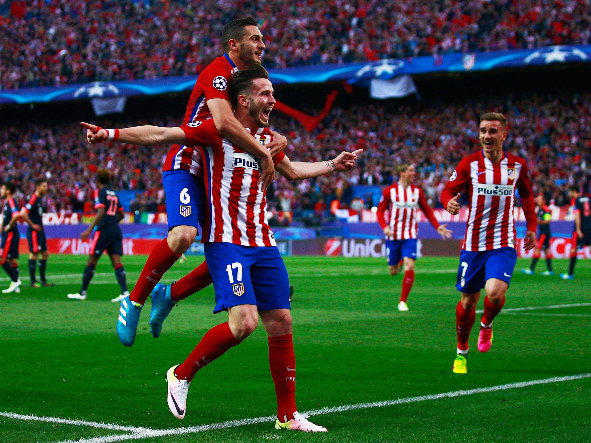 Saul Niguez's brilliant effort proved the difference in Madrid