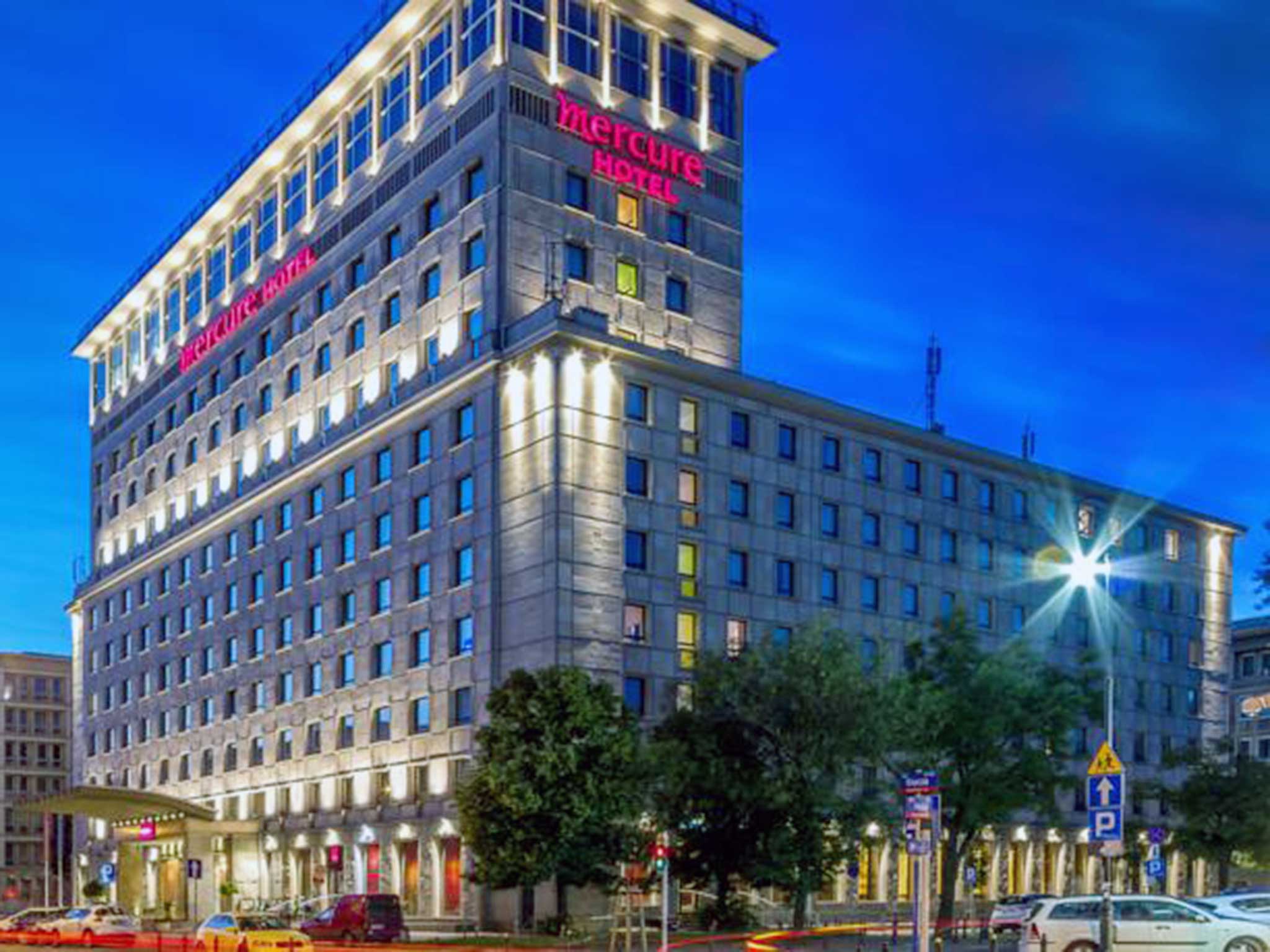 The Mercure hotel in Warsaw, Poland. Renting in London is now more expensive than living in most European 4-star hotels