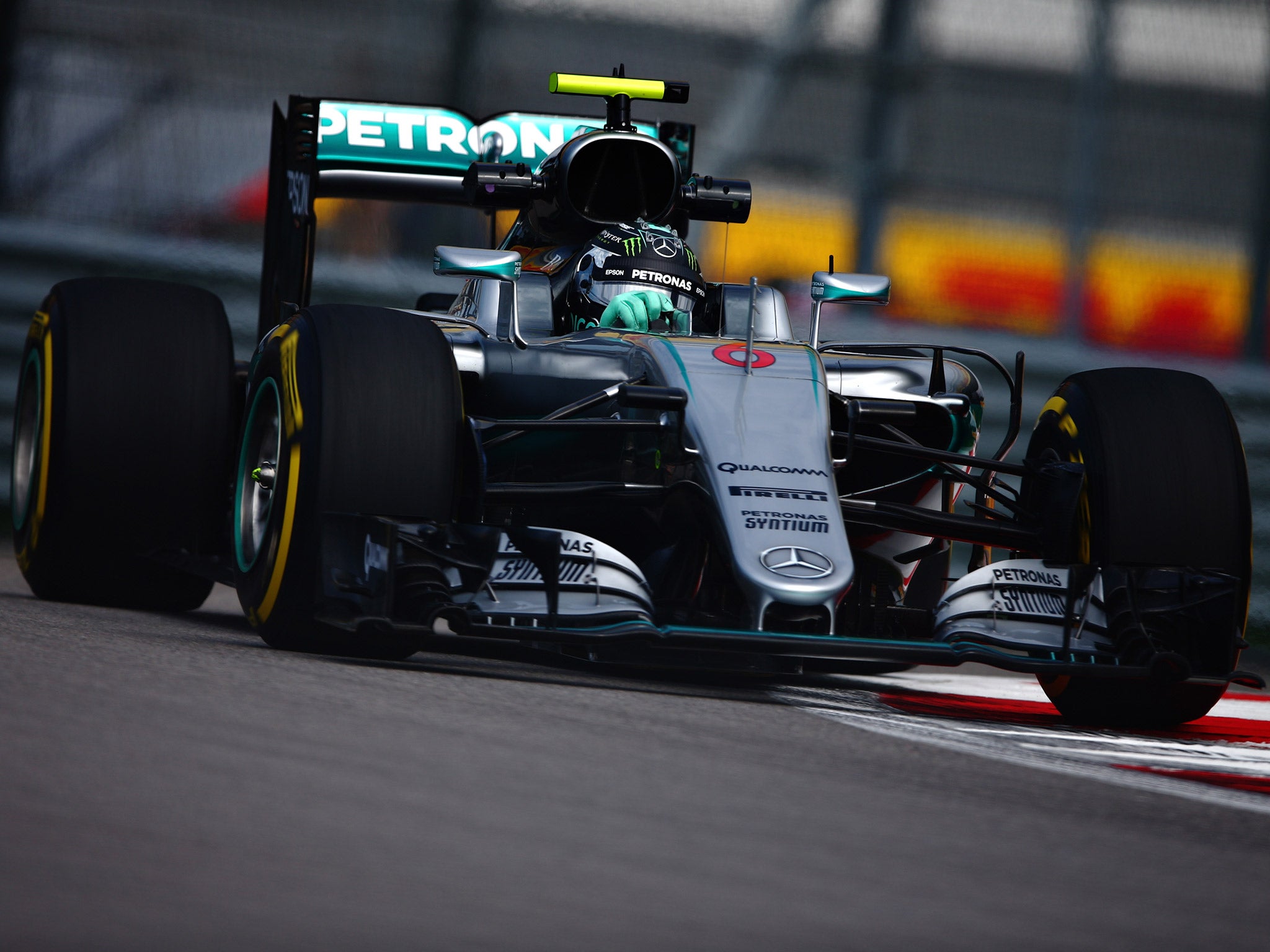 Nico Rosberg is bidding to win a seventh consecutive grand prix