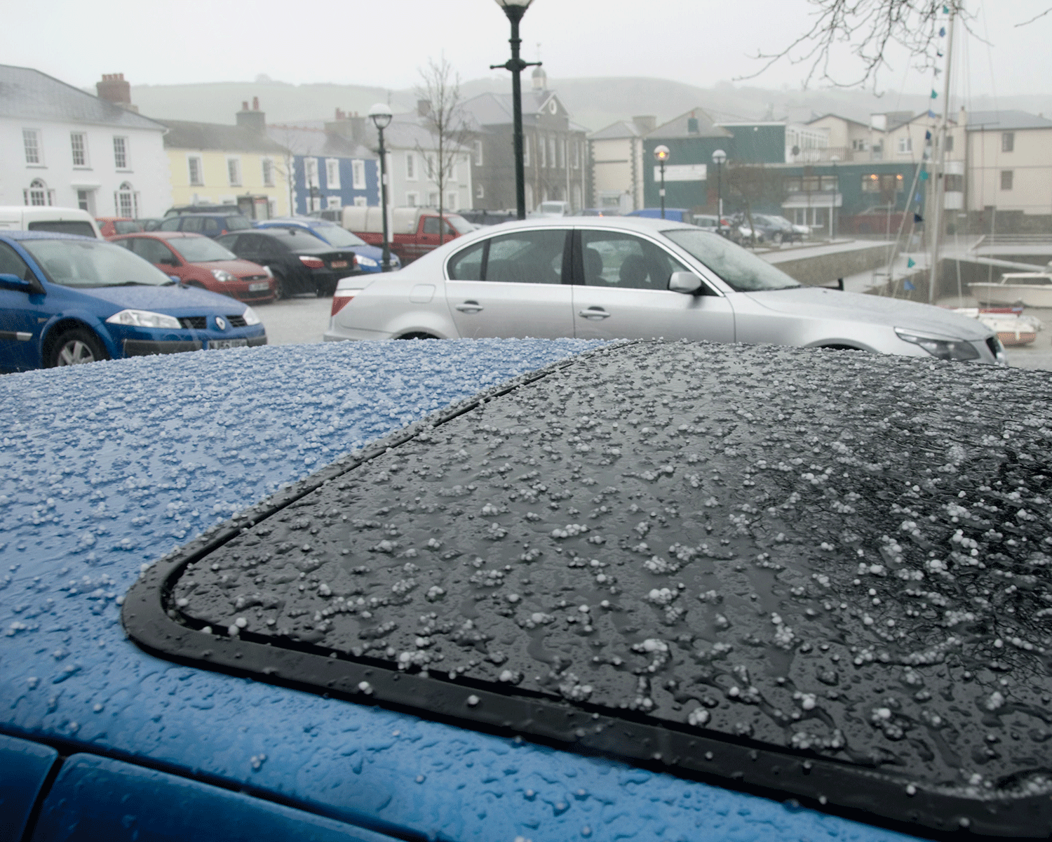 Parts of East of England could see hail and some thunder on Sunday