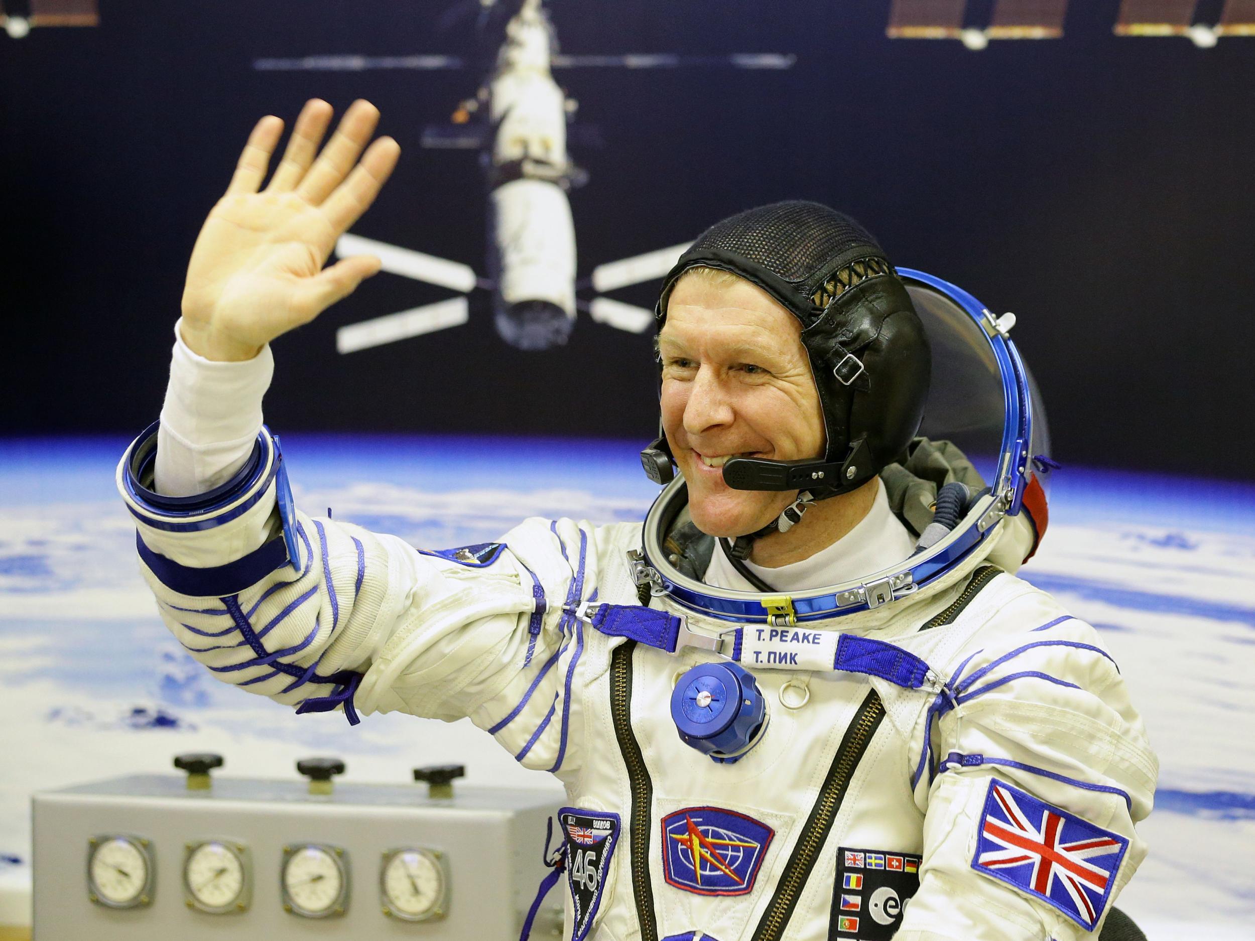 Major Timothy Peake has been awarded a CMG for services to space research and scientific education