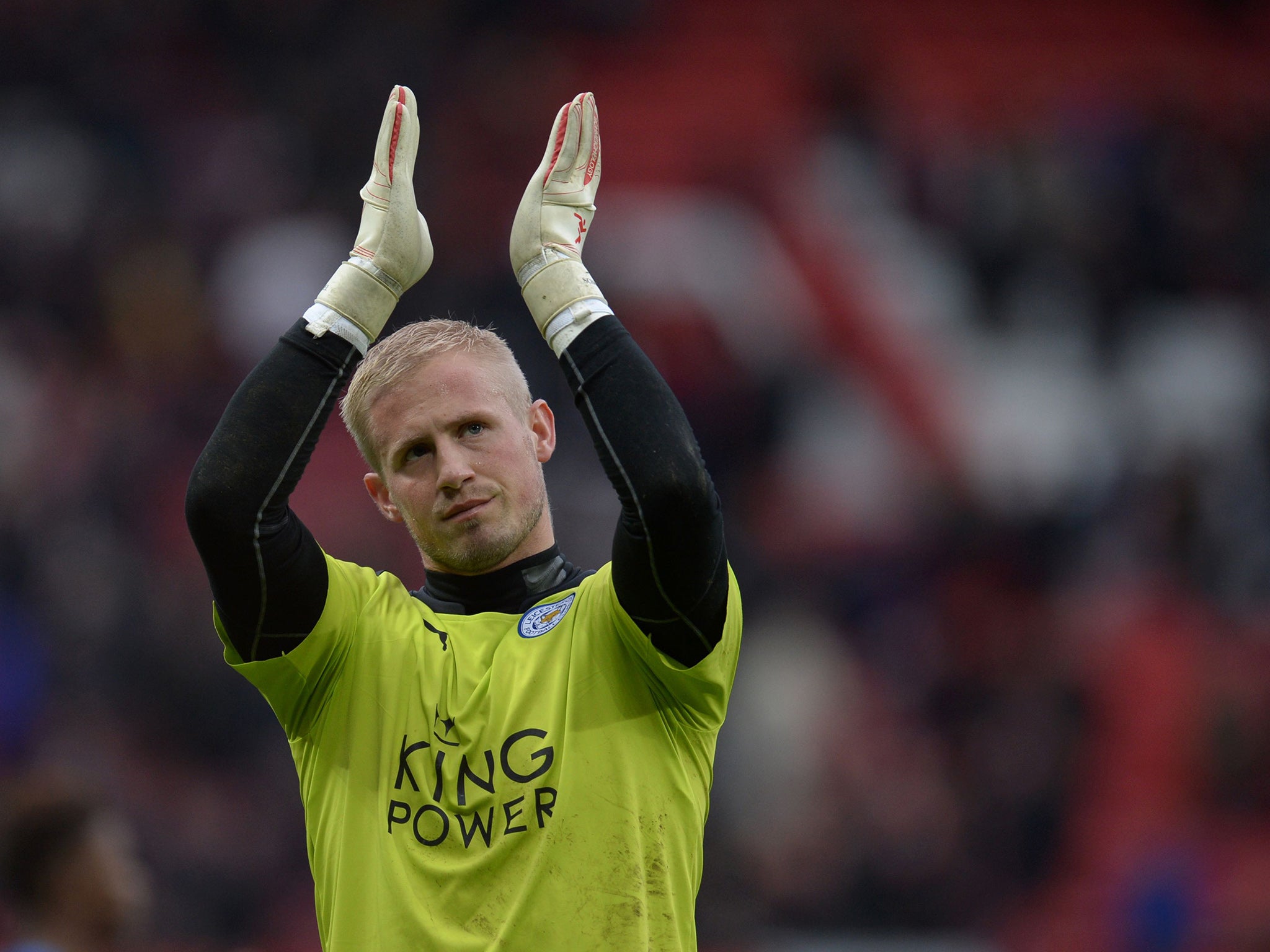 Kasper Schmeichel has proven as important to Leicester as his father was to United (Getty)