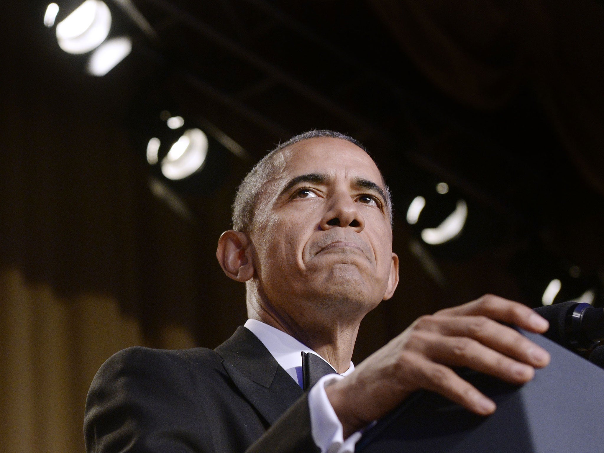 Barack Obama had previously made reference to Donald Trump and Prince George in his final WHCD