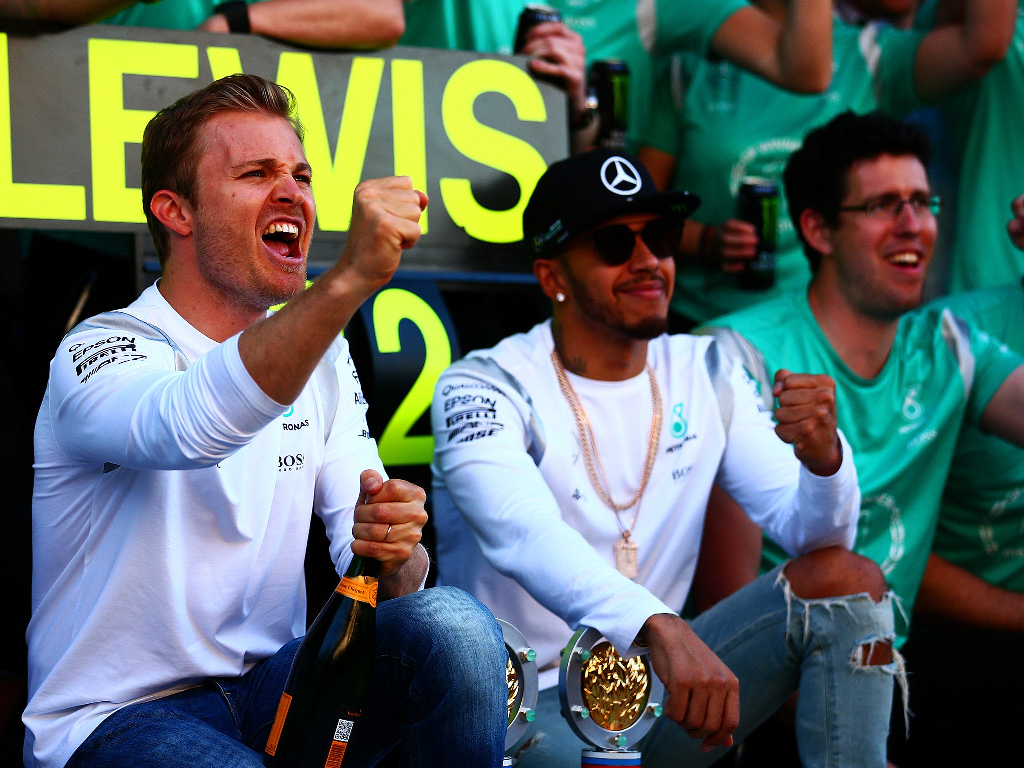 Nico Rosberg leads Lewis Hamilton by 43 points heading to Barcelona