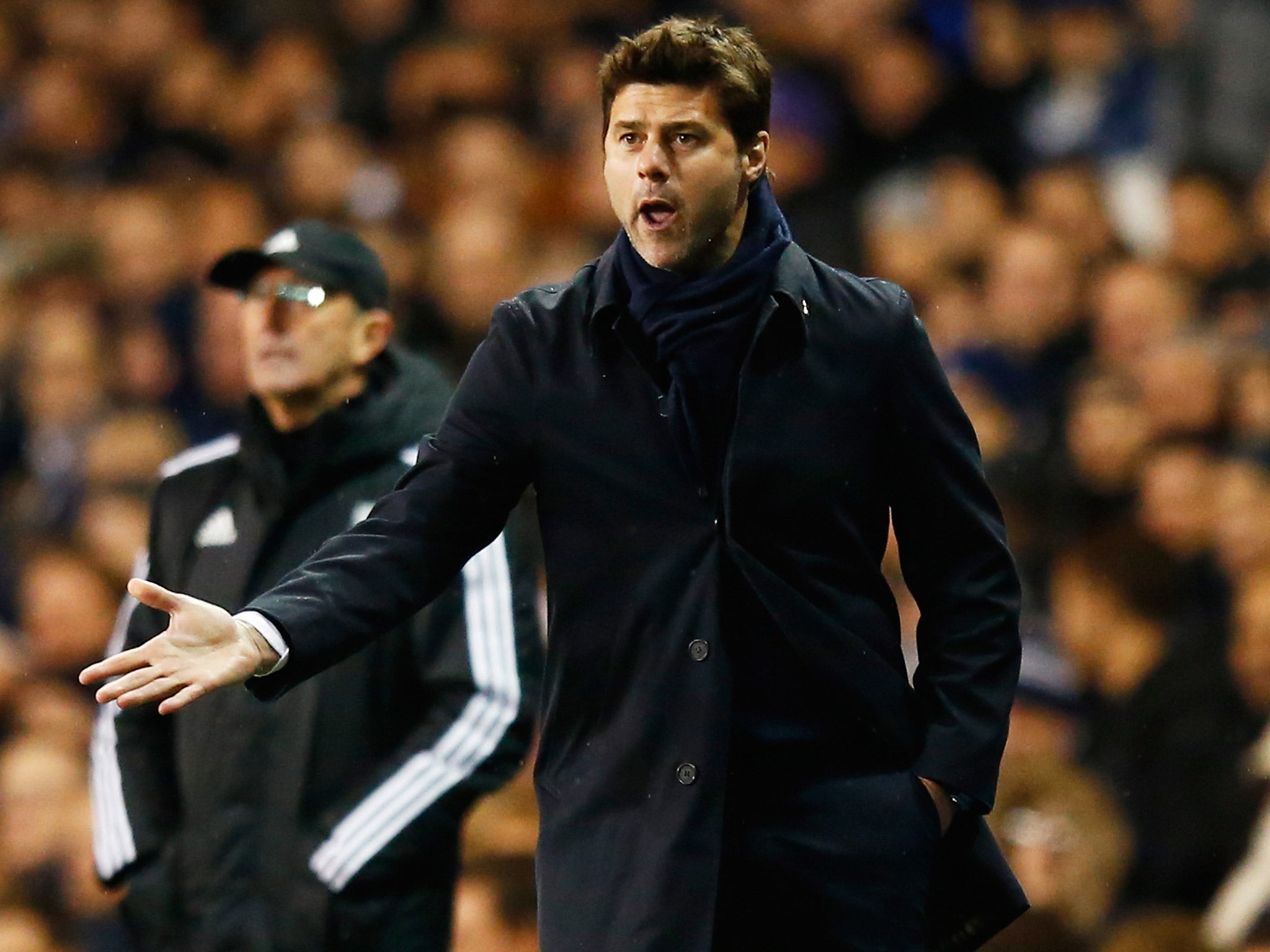 Mauricio Pochettino could see Tottenham's Premier League hopes end against Chelsea