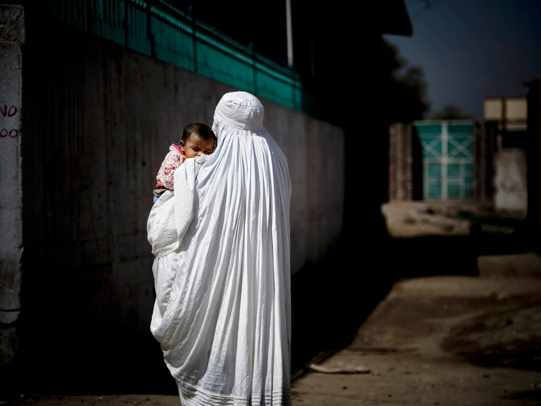 Women normally follow the Taliban's strict rules on dress while out in public in South Waziristan