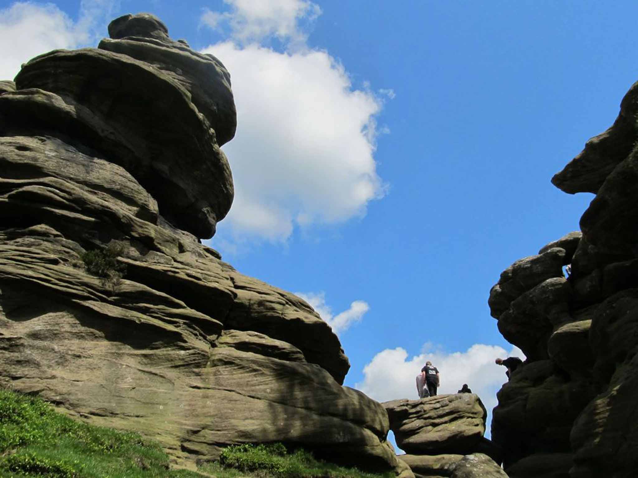 Brimham Rocks: Tremendous views