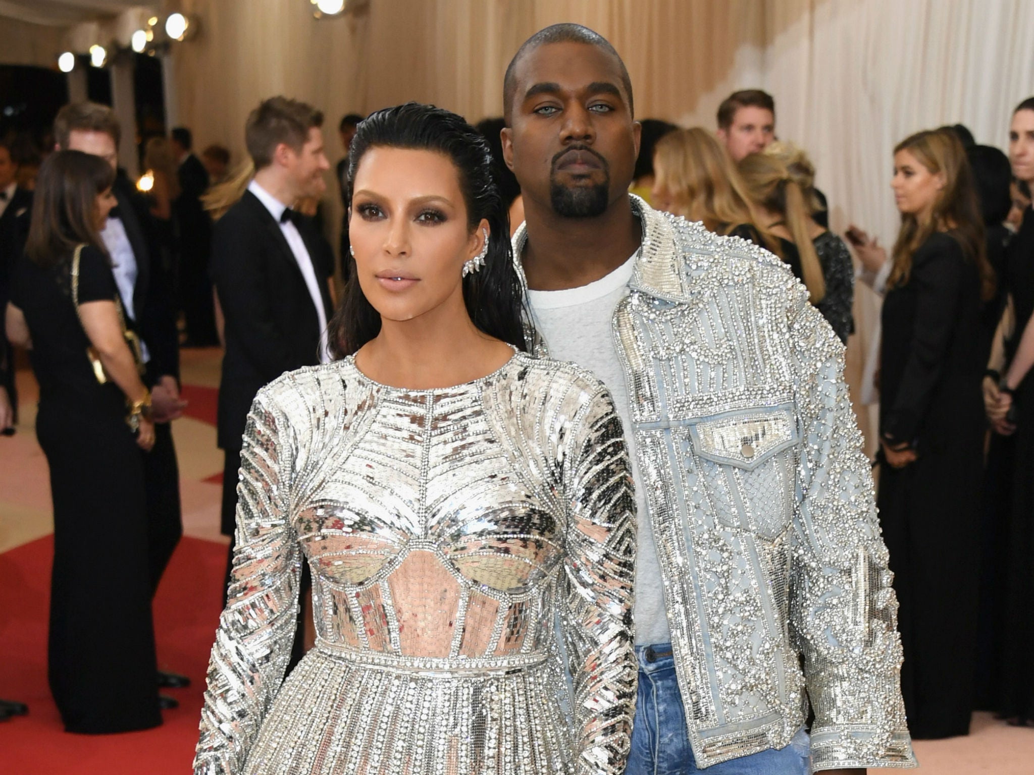 Kim Kardashian-West and Kanye West