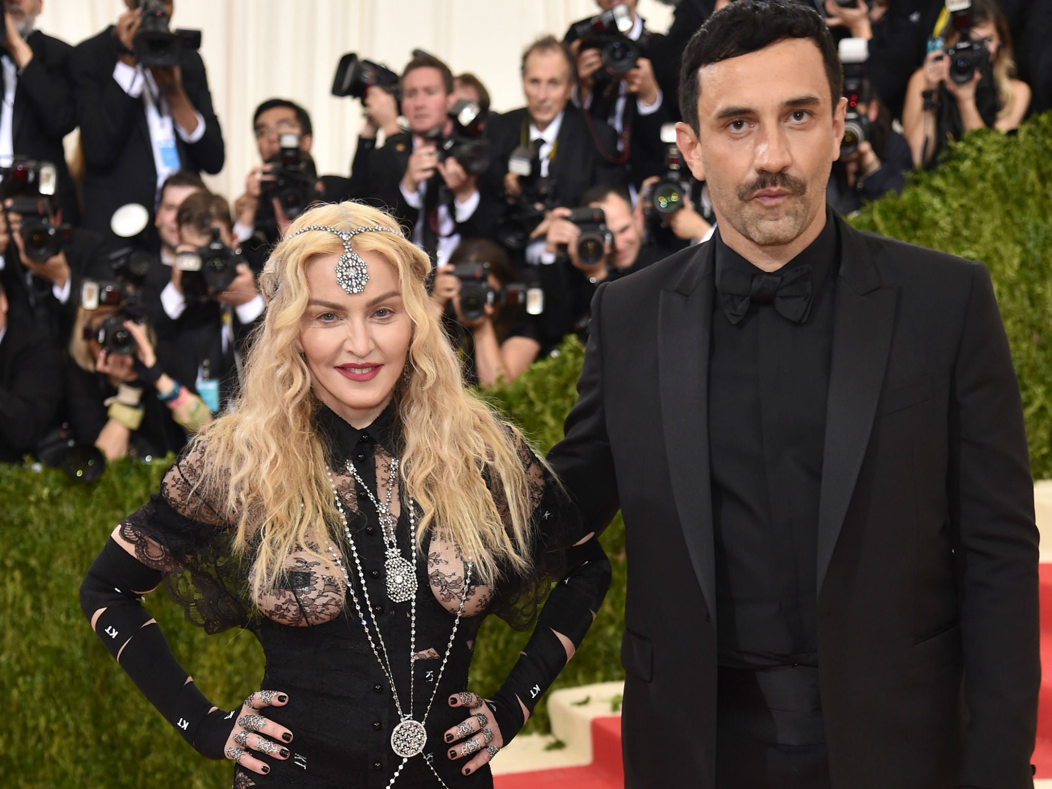 Madonna arrives at the Met Gala