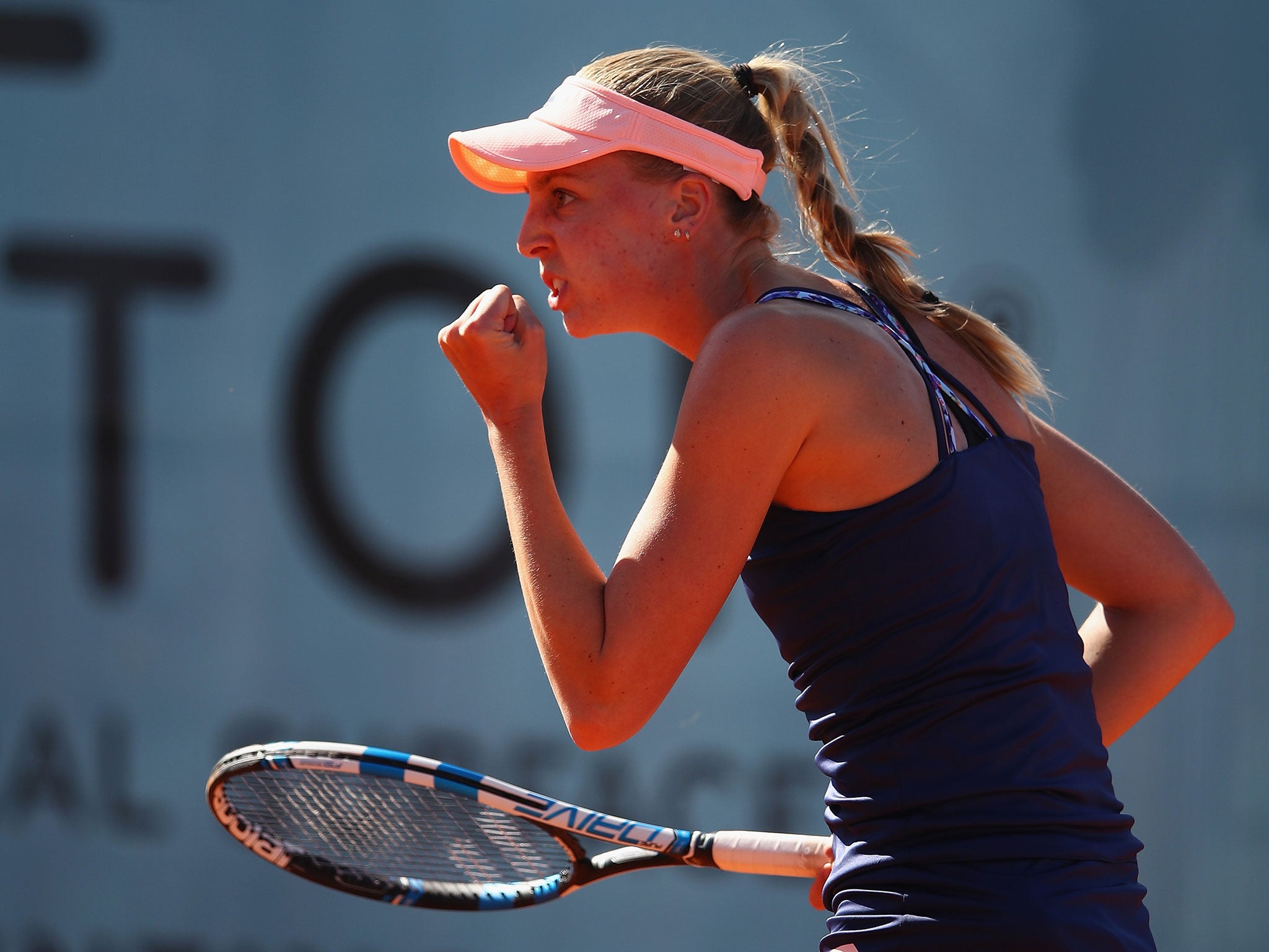 Naomi Broady has gone into debt in the past to fund her tennis