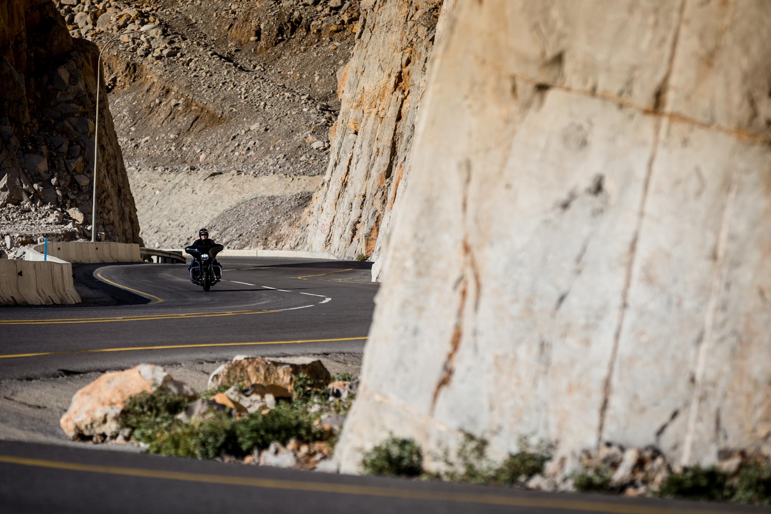 Riding through the Hajar mountains