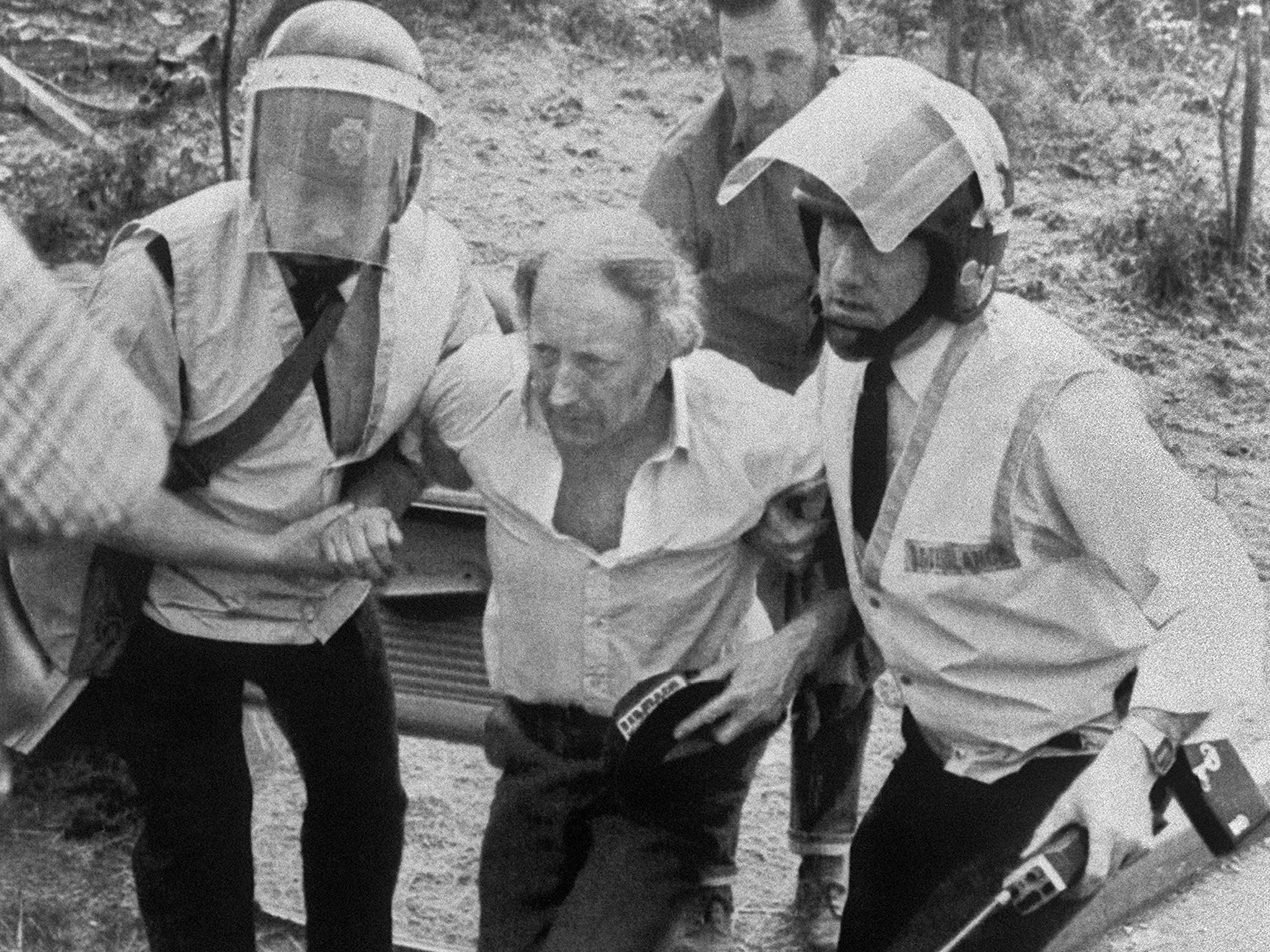 Miners leader Arthur Scargill was arrested following the violence at Orgreave in 1984