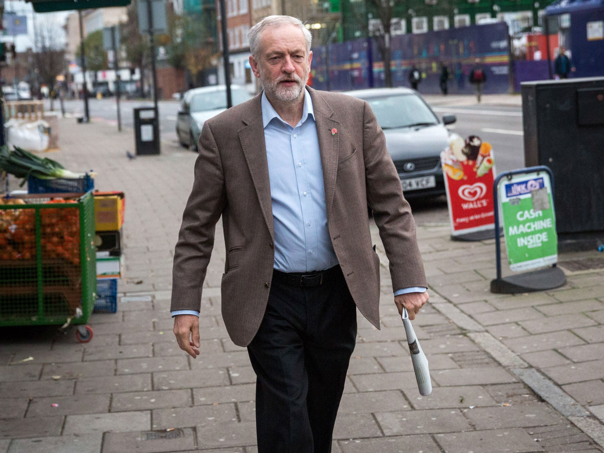 Labour leader, Jeremy Corbyn