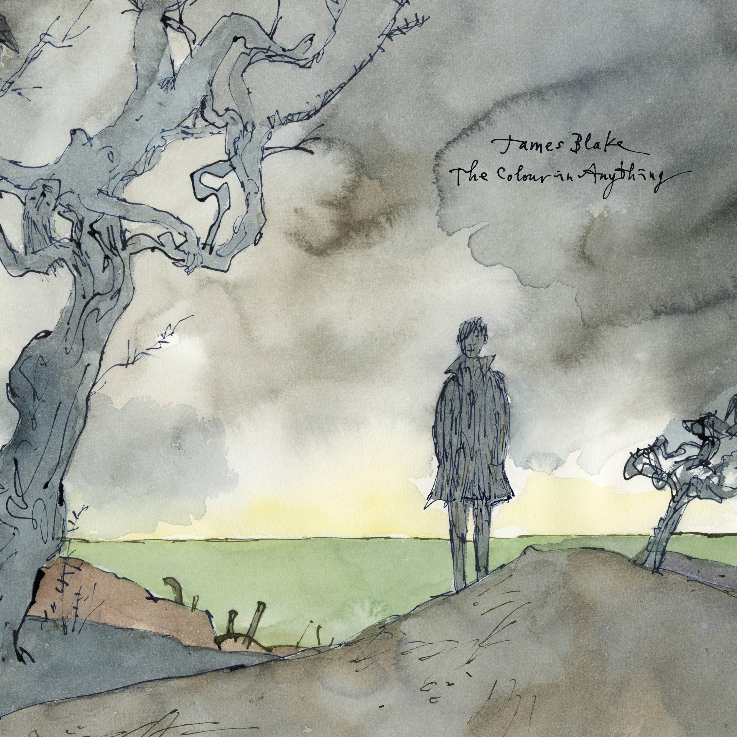 Illustrator Quentin Blake is behind James Blake's haunting new cover artwork