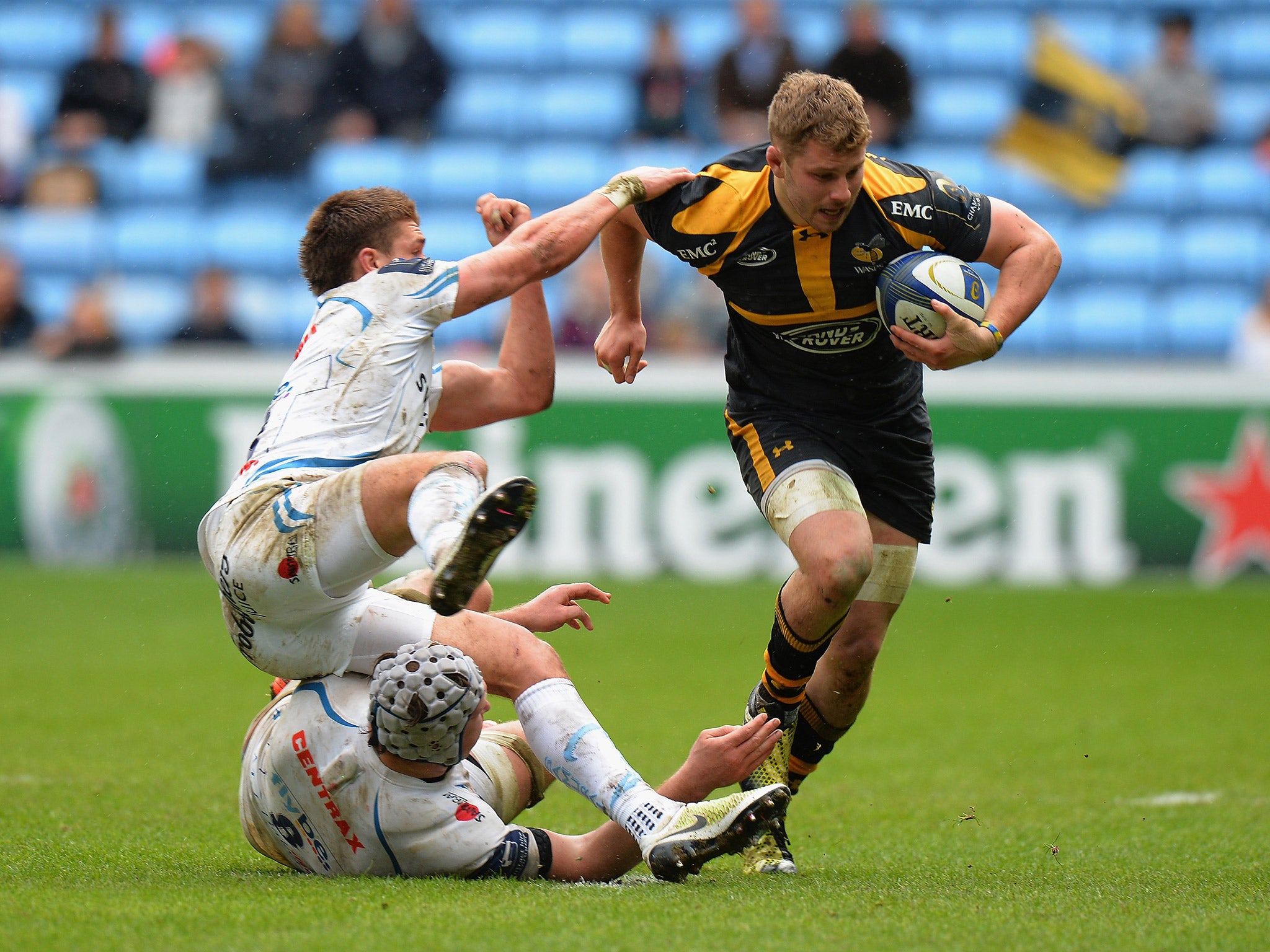 Thomas Young replaces the rested George Smith on the Wasps openside