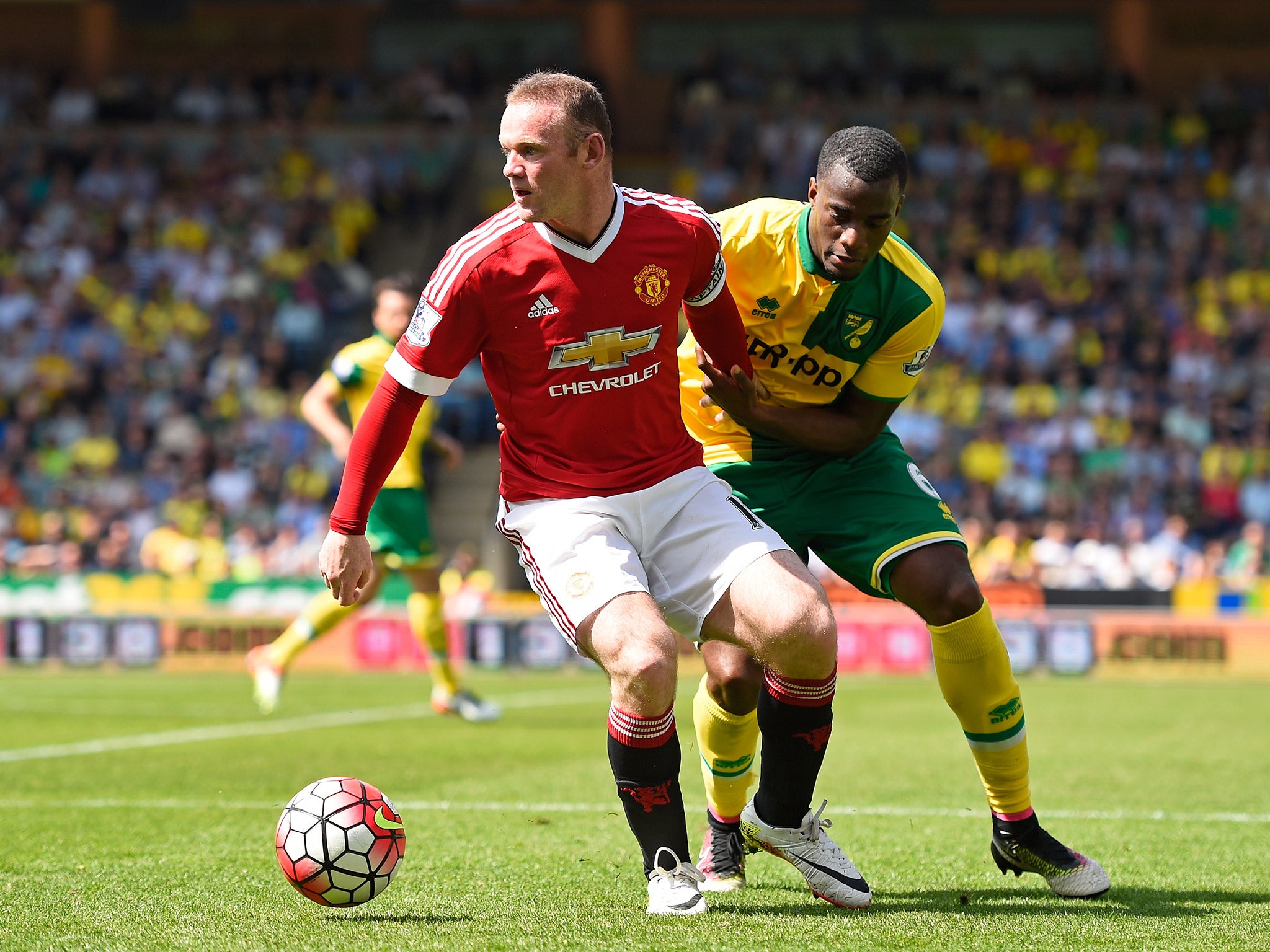 &#13;
Rooney set-up Mata to score the winning goal (Getty)&#13;