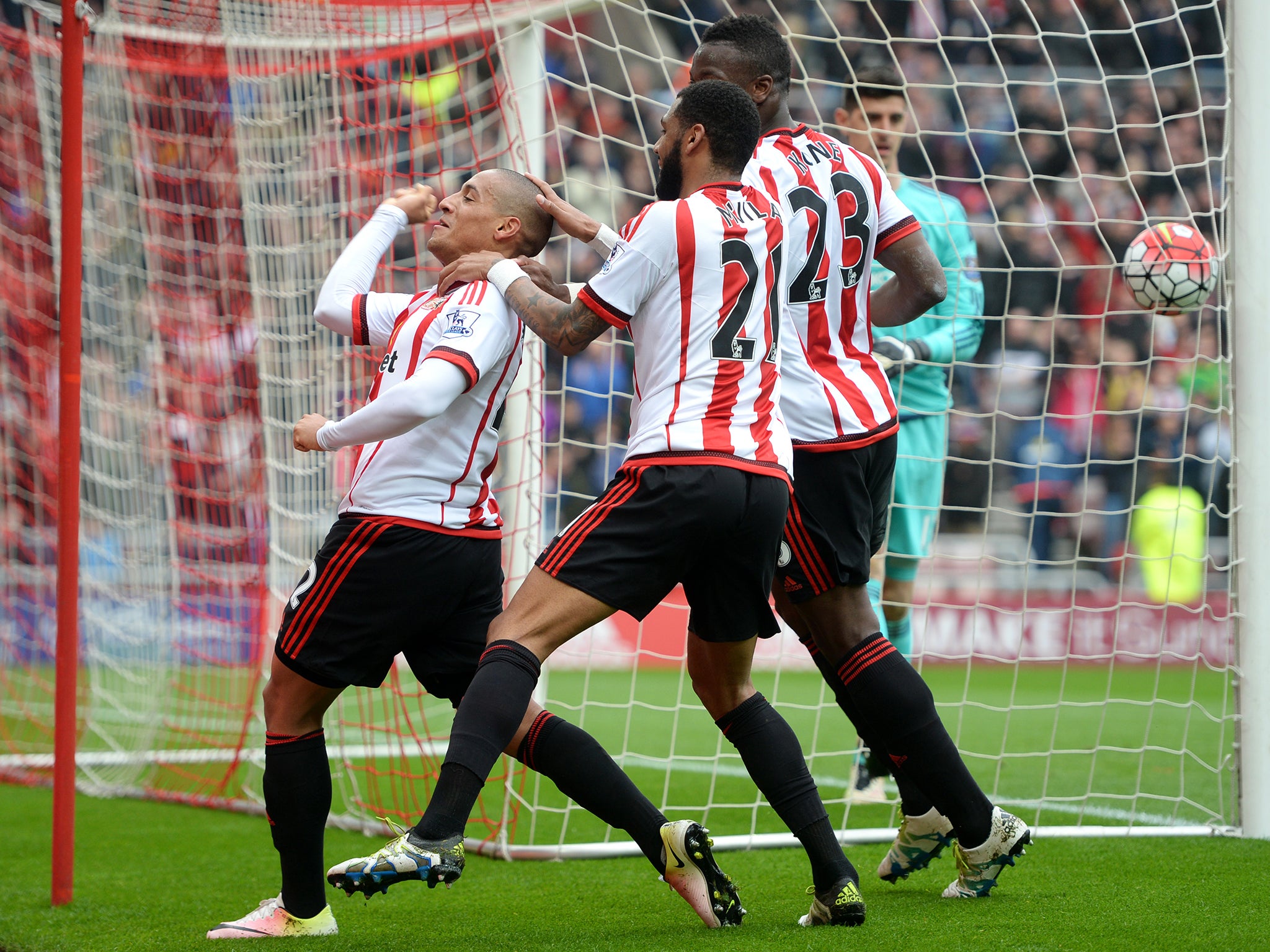 Wahbi Khazri scored a stunning volley to open the scoring