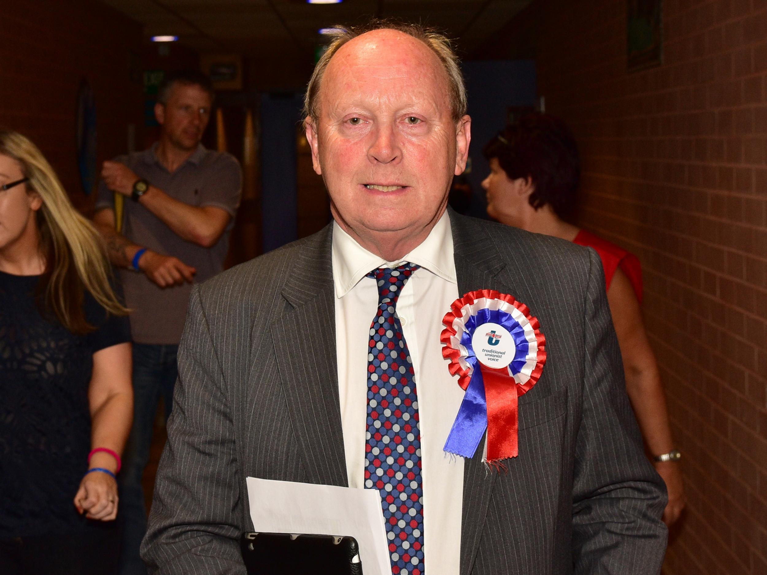 TUV Party leader Jim Allister MLA