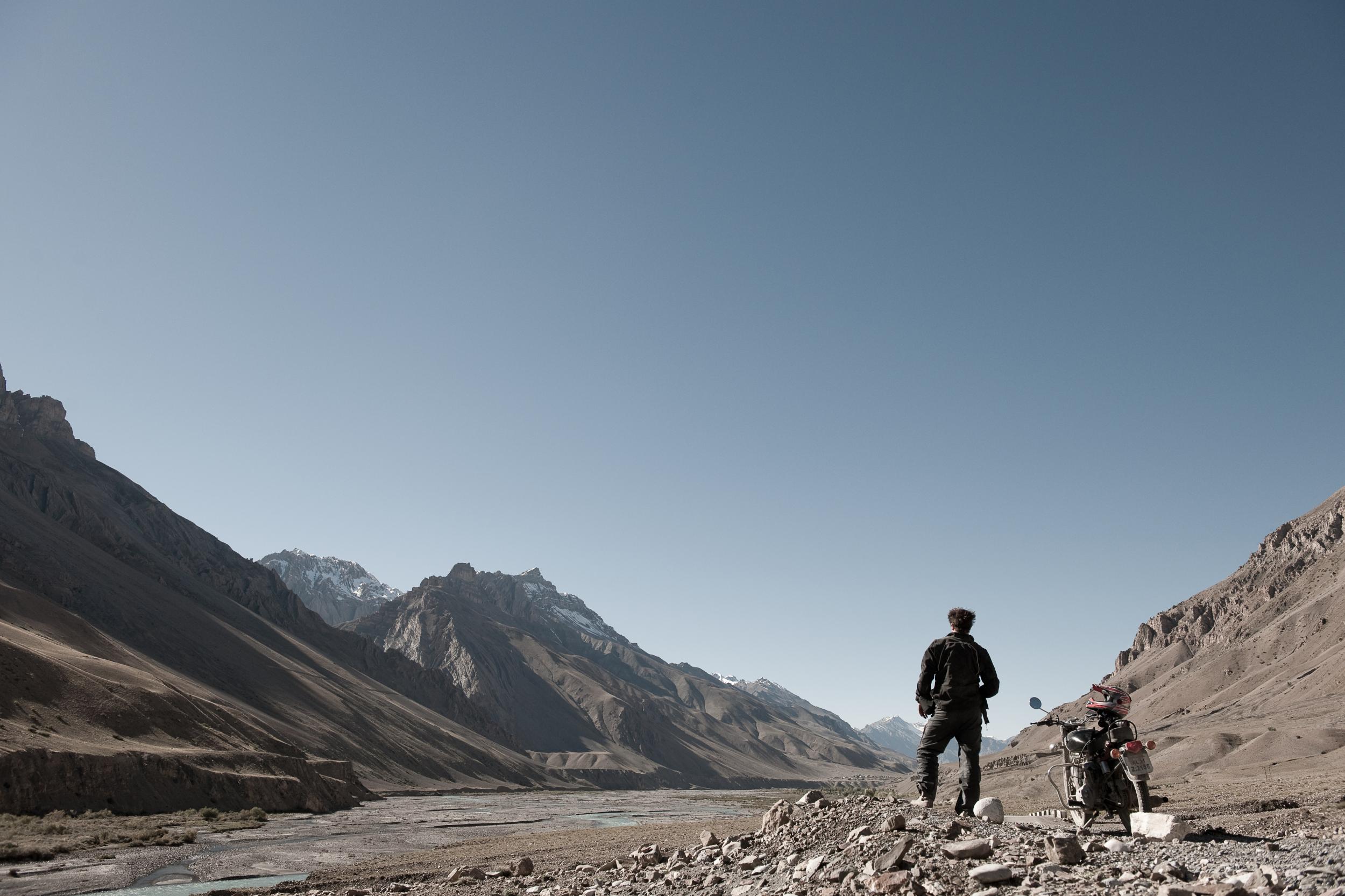 Motorbiking in Kashmir