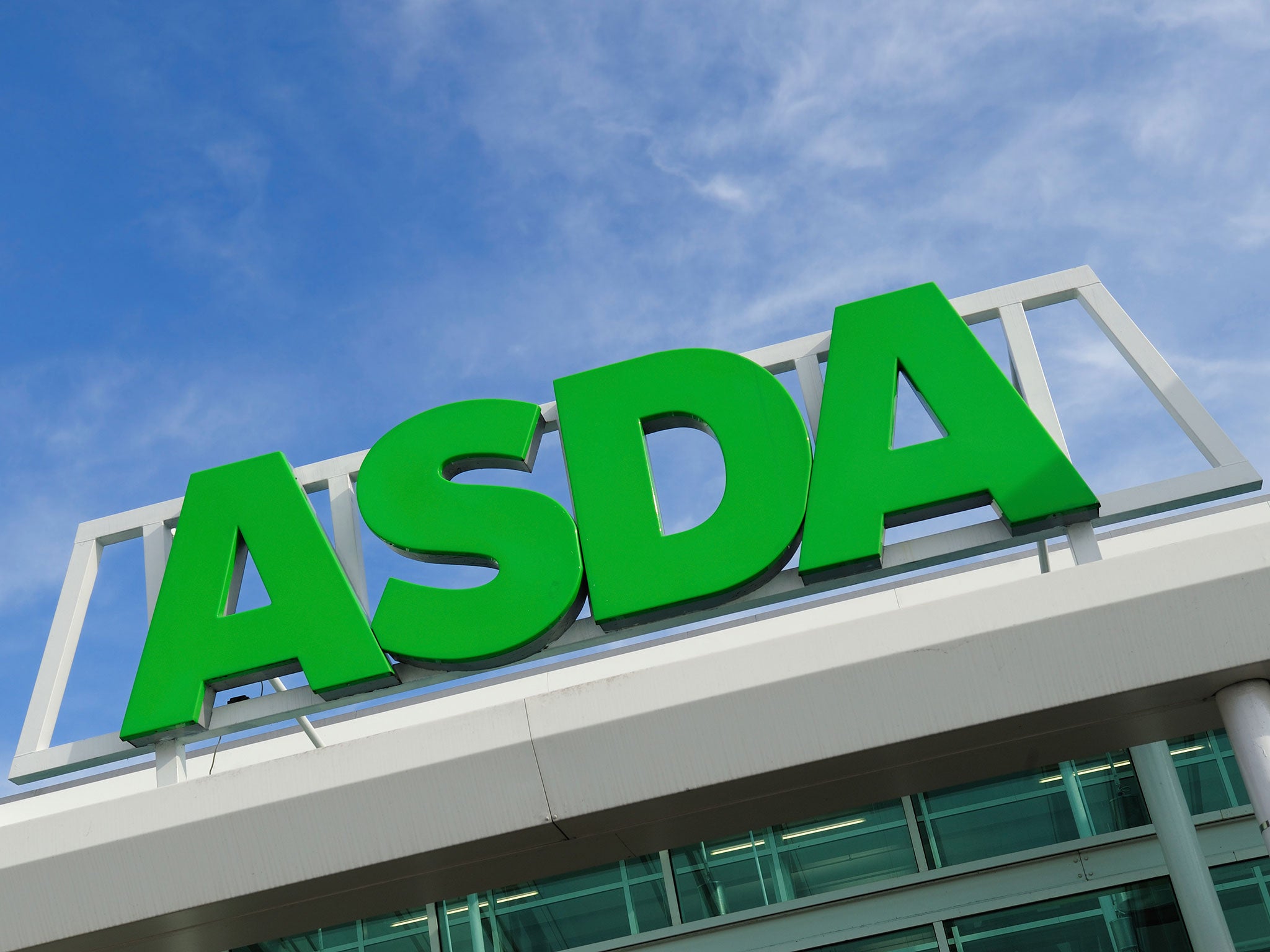 The Asda Living store at the Manchester Fort shopping centre also opened an hour early at 8am on Saturday (file image)