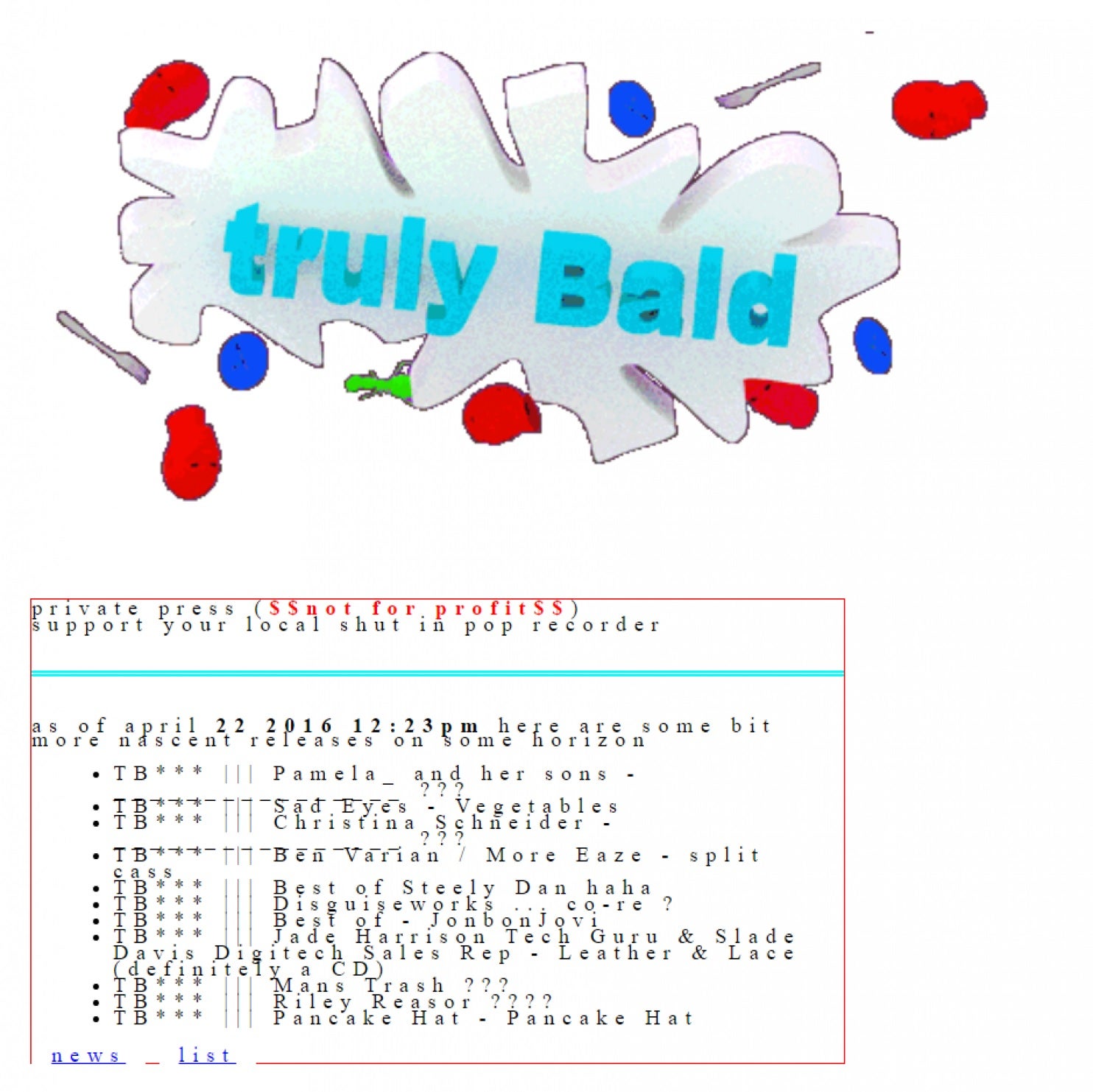 TrulyBald.com (Courtesy Jake Tobin)