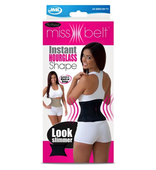 The JML compression belt, labelled the "Miss Belt" (boots.com)