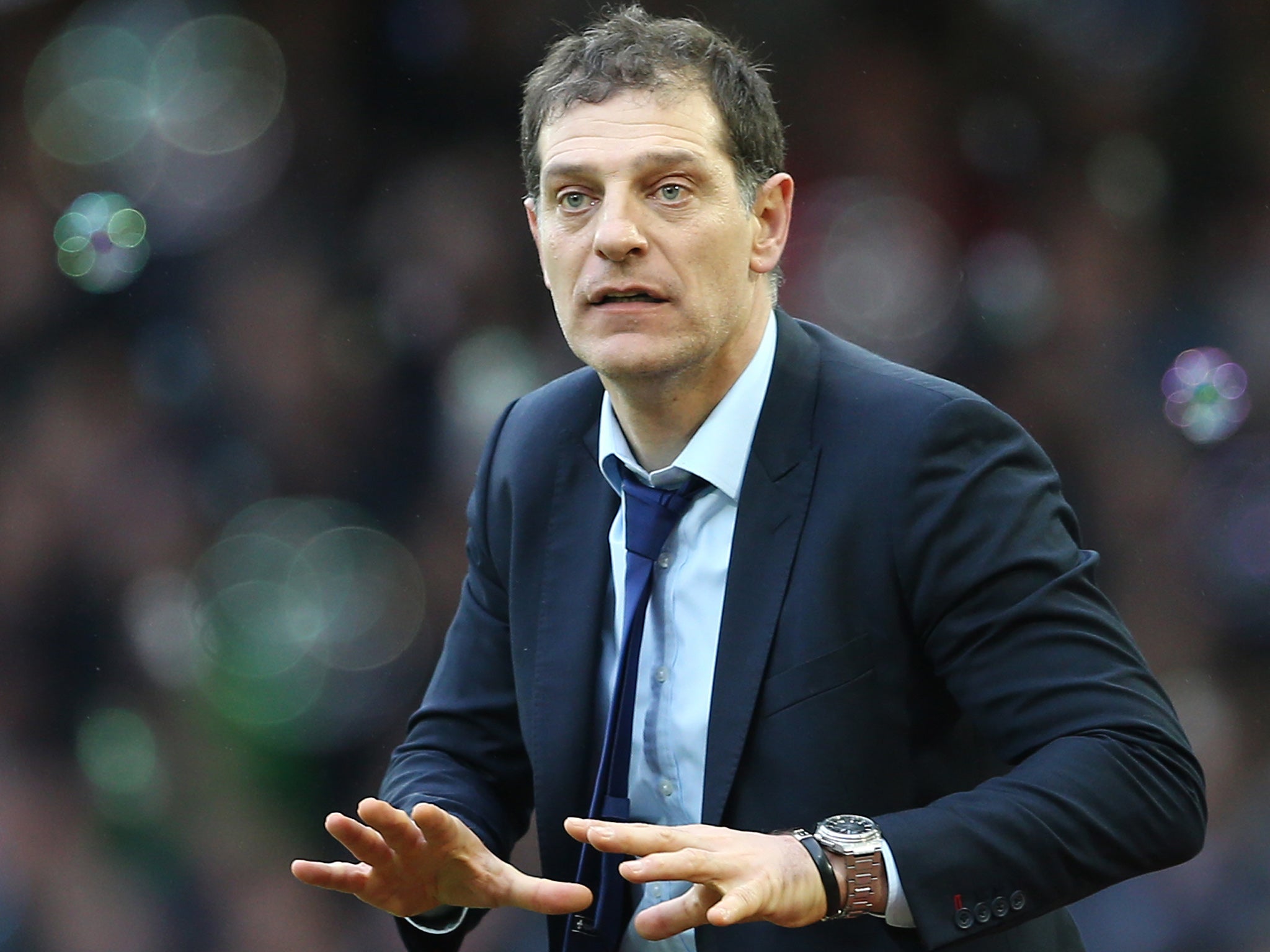 Slaven Bilic will miss the vociferous Upton Park atmosphere