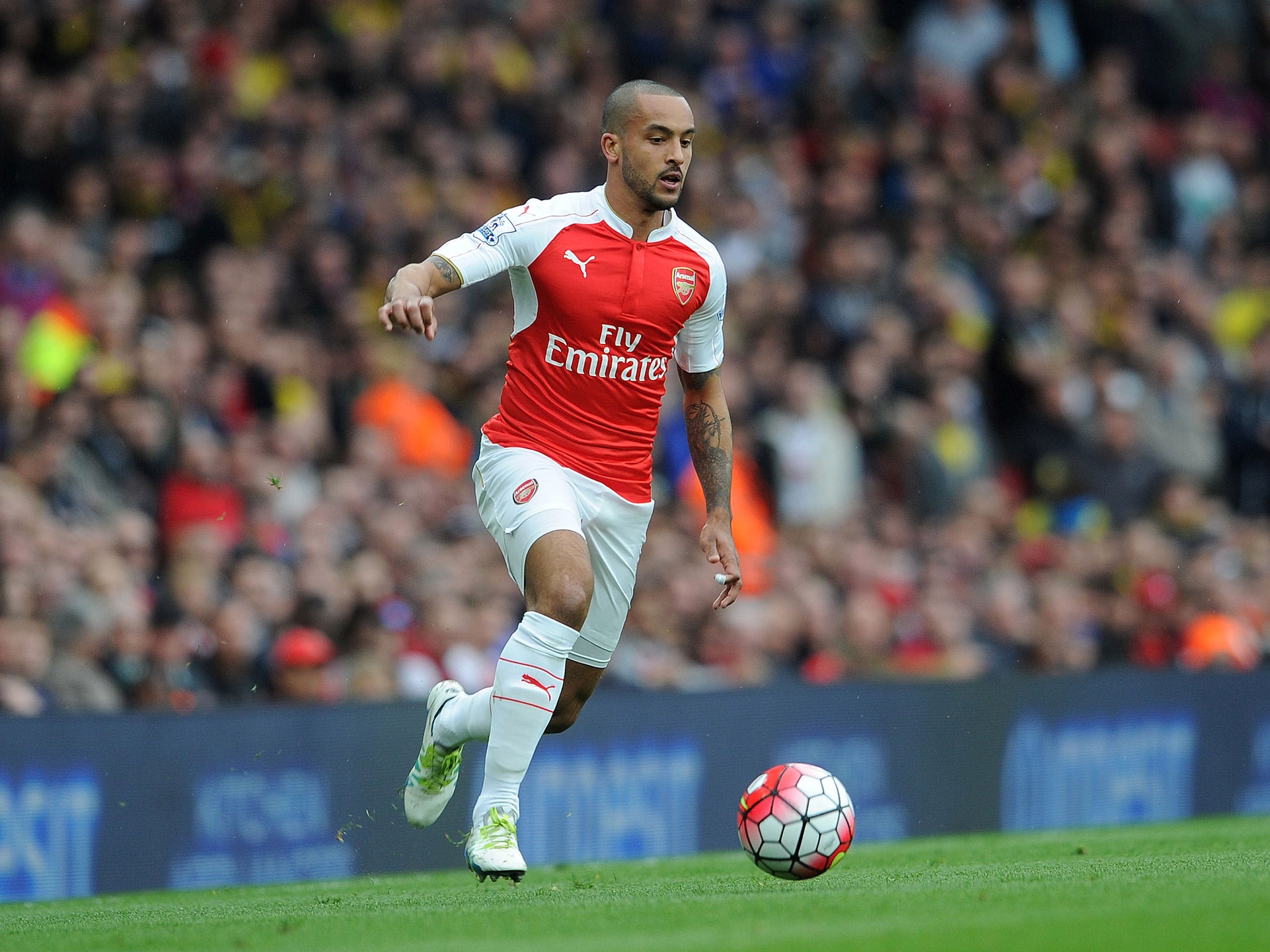 &#13;
Theo Walcott missed out on selection after a run of poor form &#13;