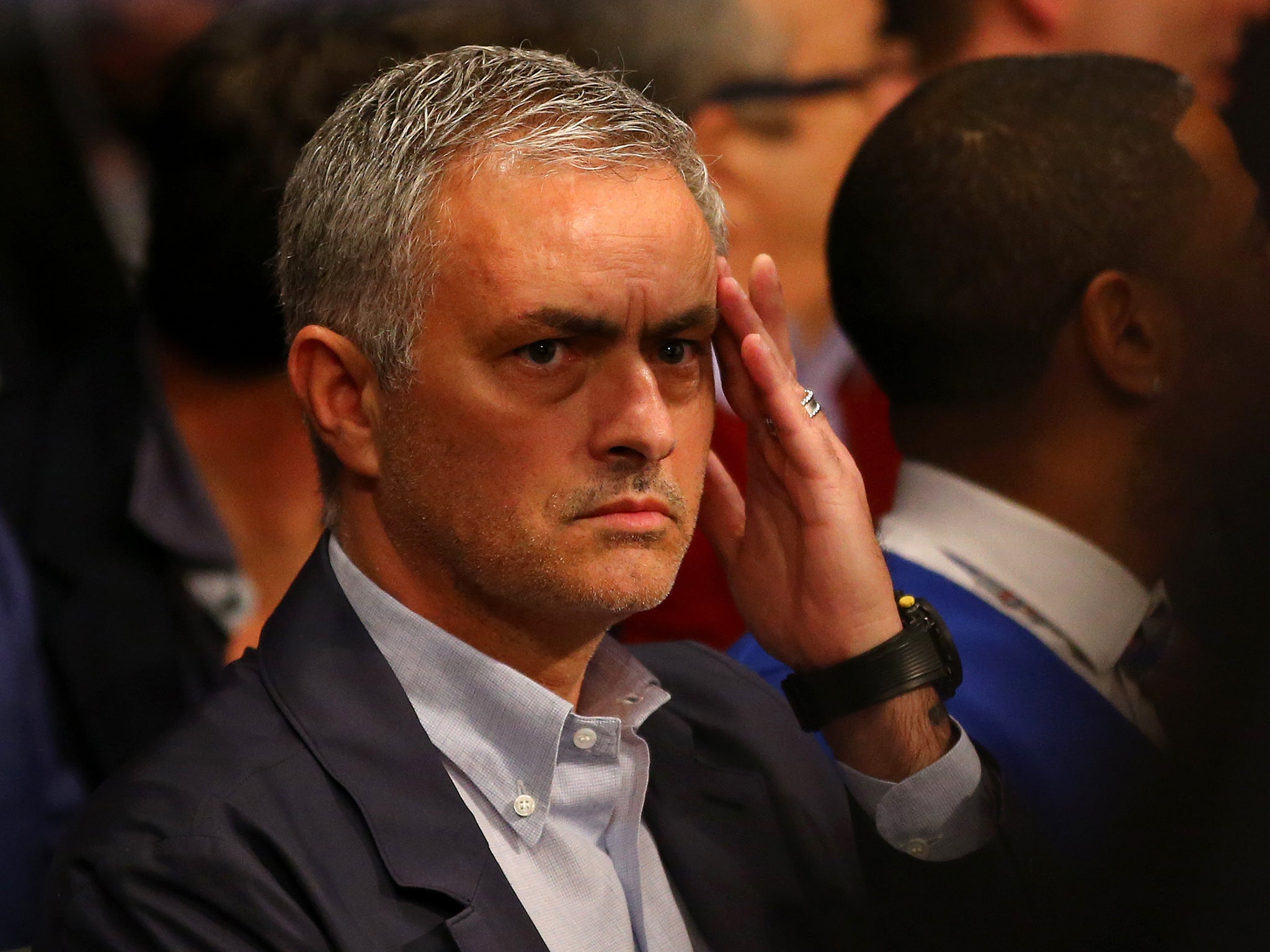 Mourinho has been tipped to replace Louis van Gaal at Old Trafford