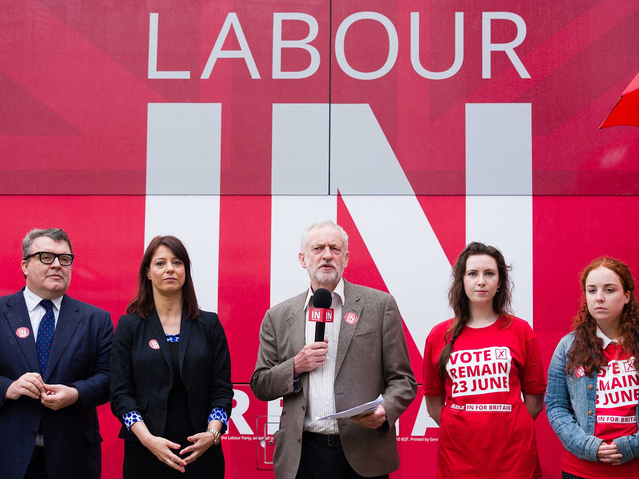 Jeremy Corbyn has lost the confidence of 172 Labour MPs, including Gloria De Piero (left), who resigned from the Shadow Cabinet