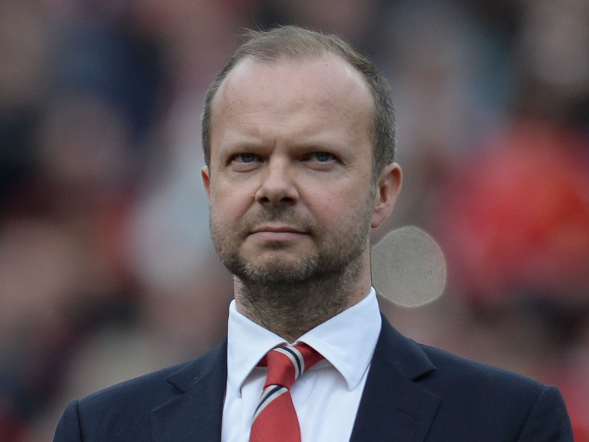 Supporters are unhappy with Woodward's management of transfers at Old Trafford