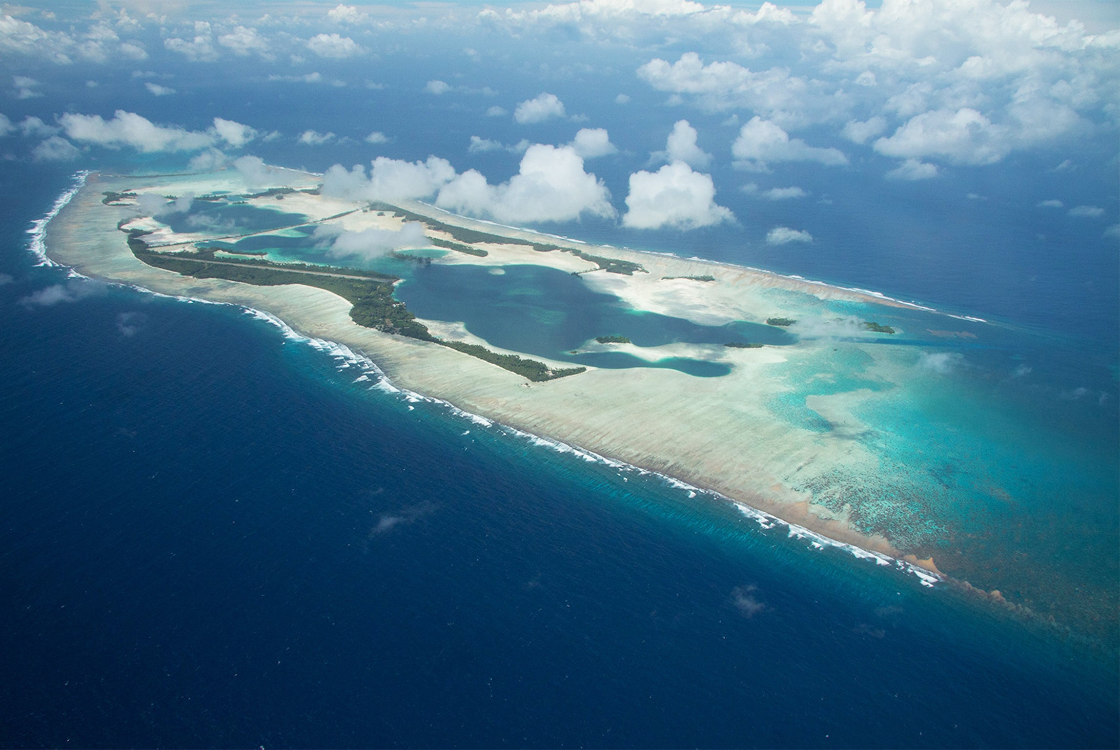 Five of the Solomon Islands have completely vanished as a result of rising sea levels