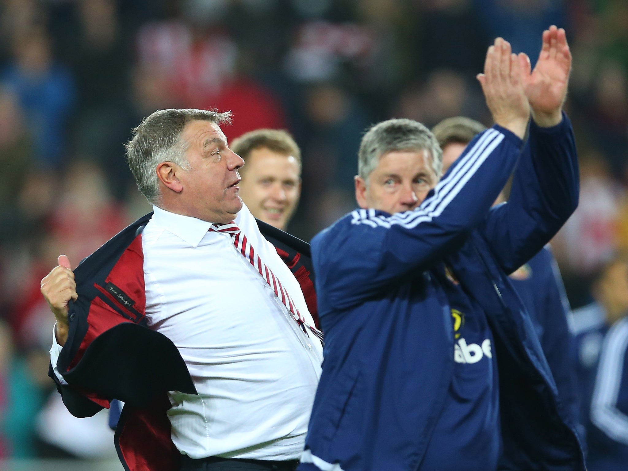 Allardyce successfully retained Sunderland's Premier League staus last season