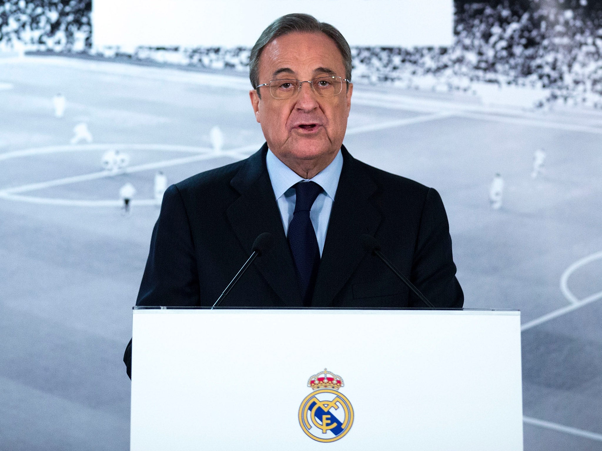 Florentino Perez has finally spoken about Cristiano Ronaldo's desire to leave the club