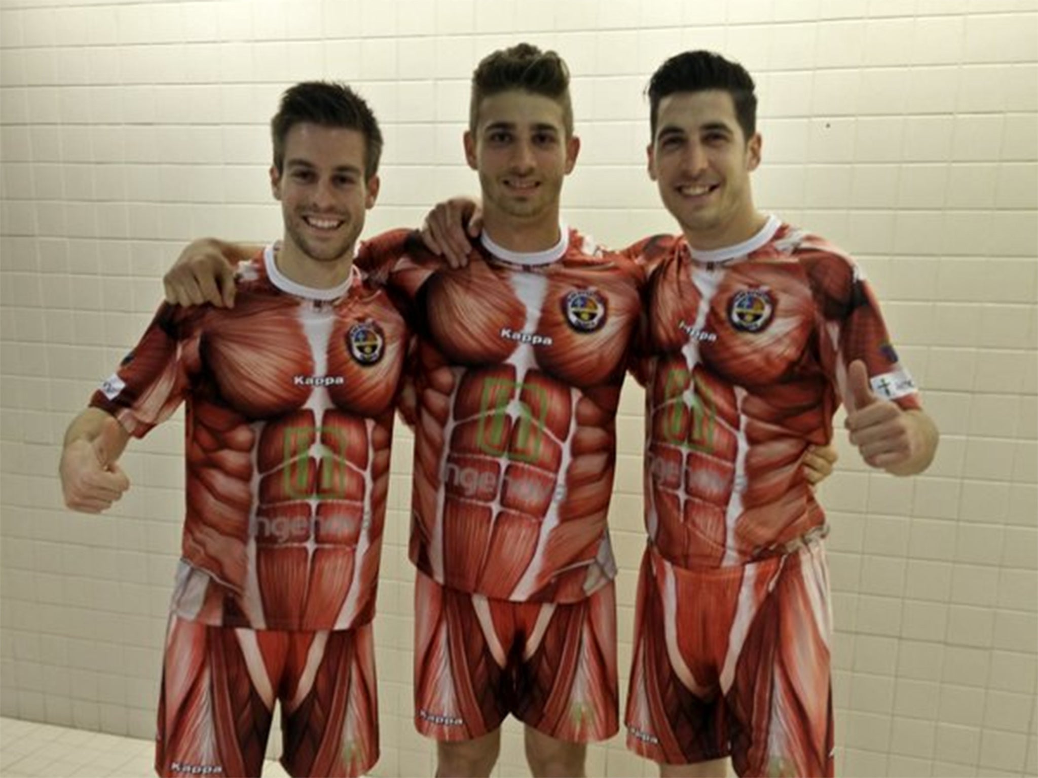 Palencia's garish new shirt design