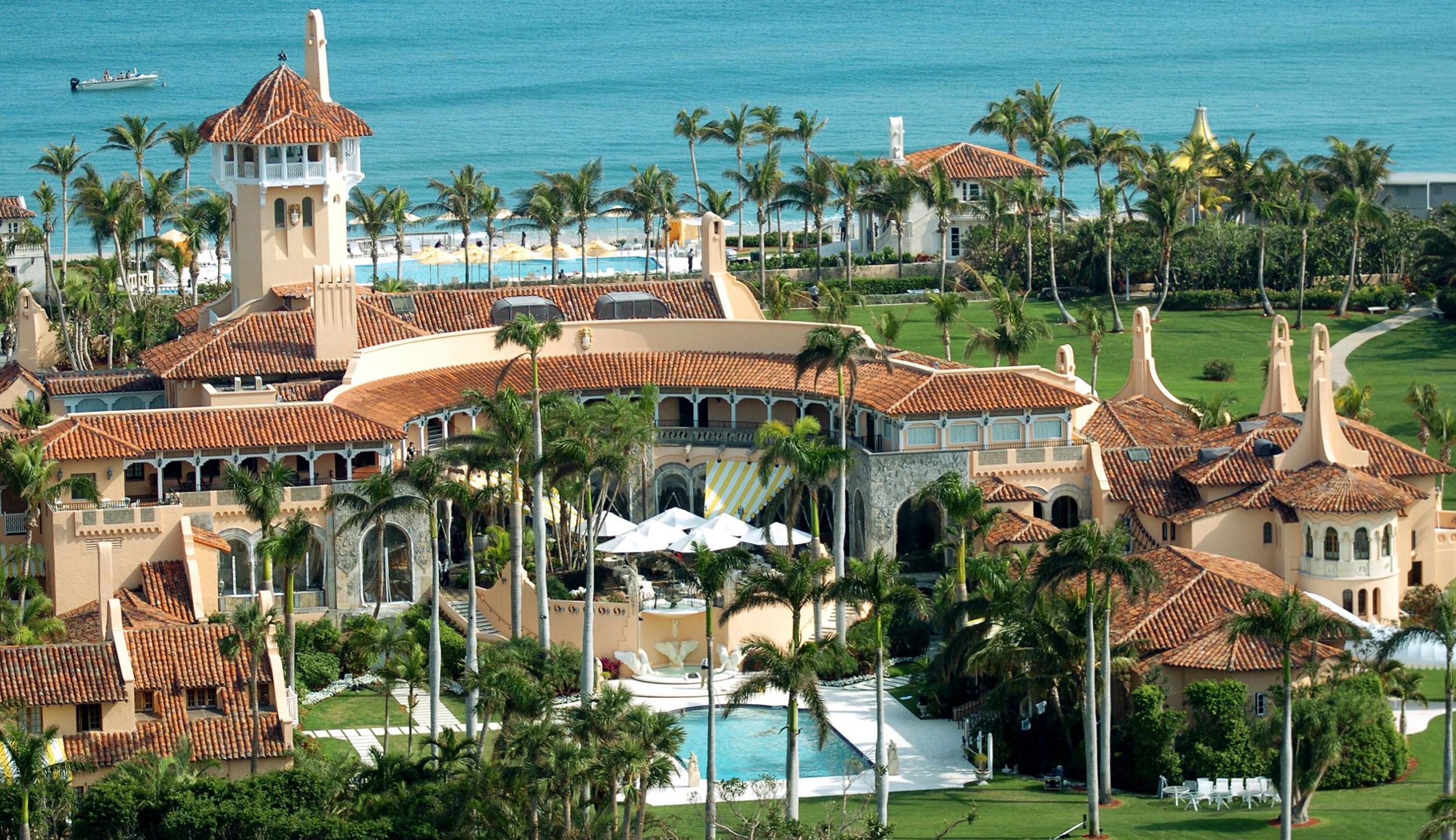 Mr Trump bought the Mar-a-Lago estate in 1985