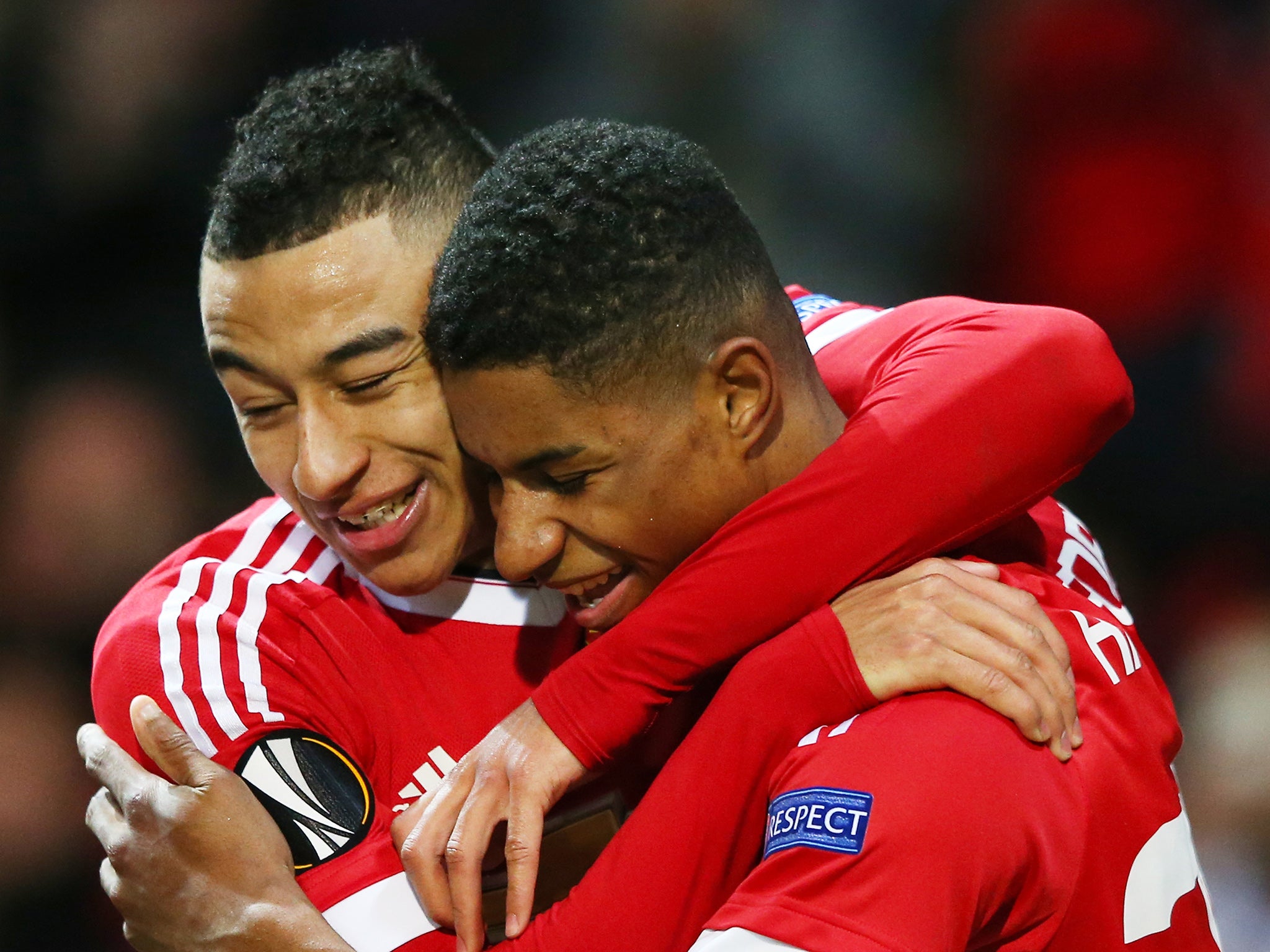 Lingard and Rashford have cemented places in Van Gaal's first-team squad