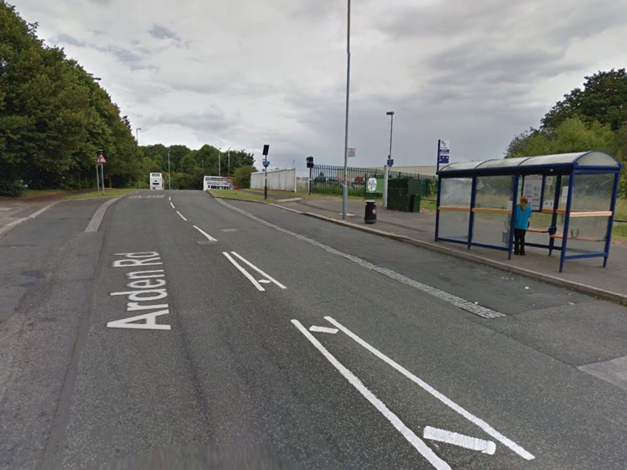 One of the group pulled out a knife while the others searched her pockets on Arden Road, Frankley, Birmingham