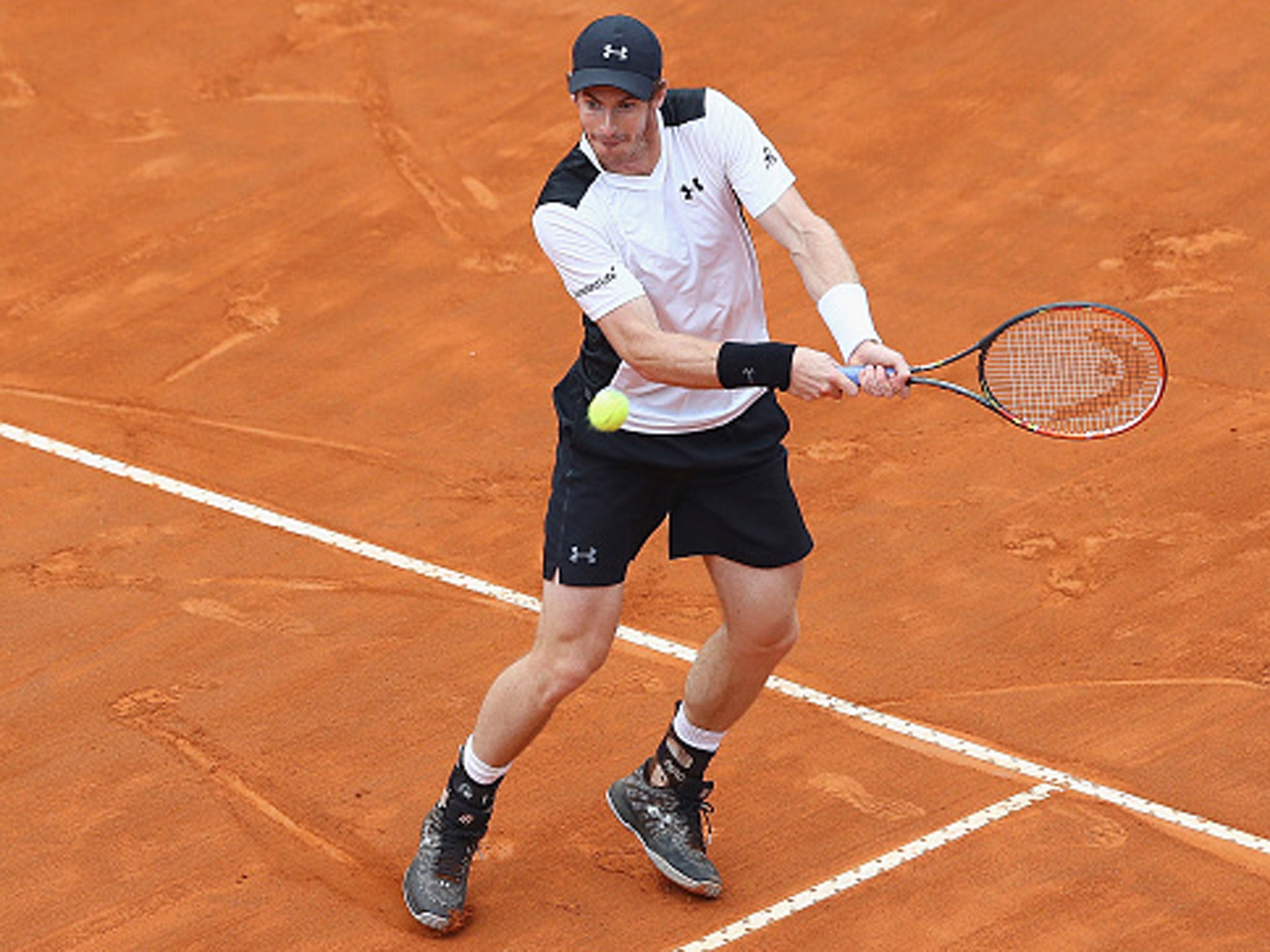 Andy Murray wasted little time in overcoming his French opponent to make his first Rome Masters final