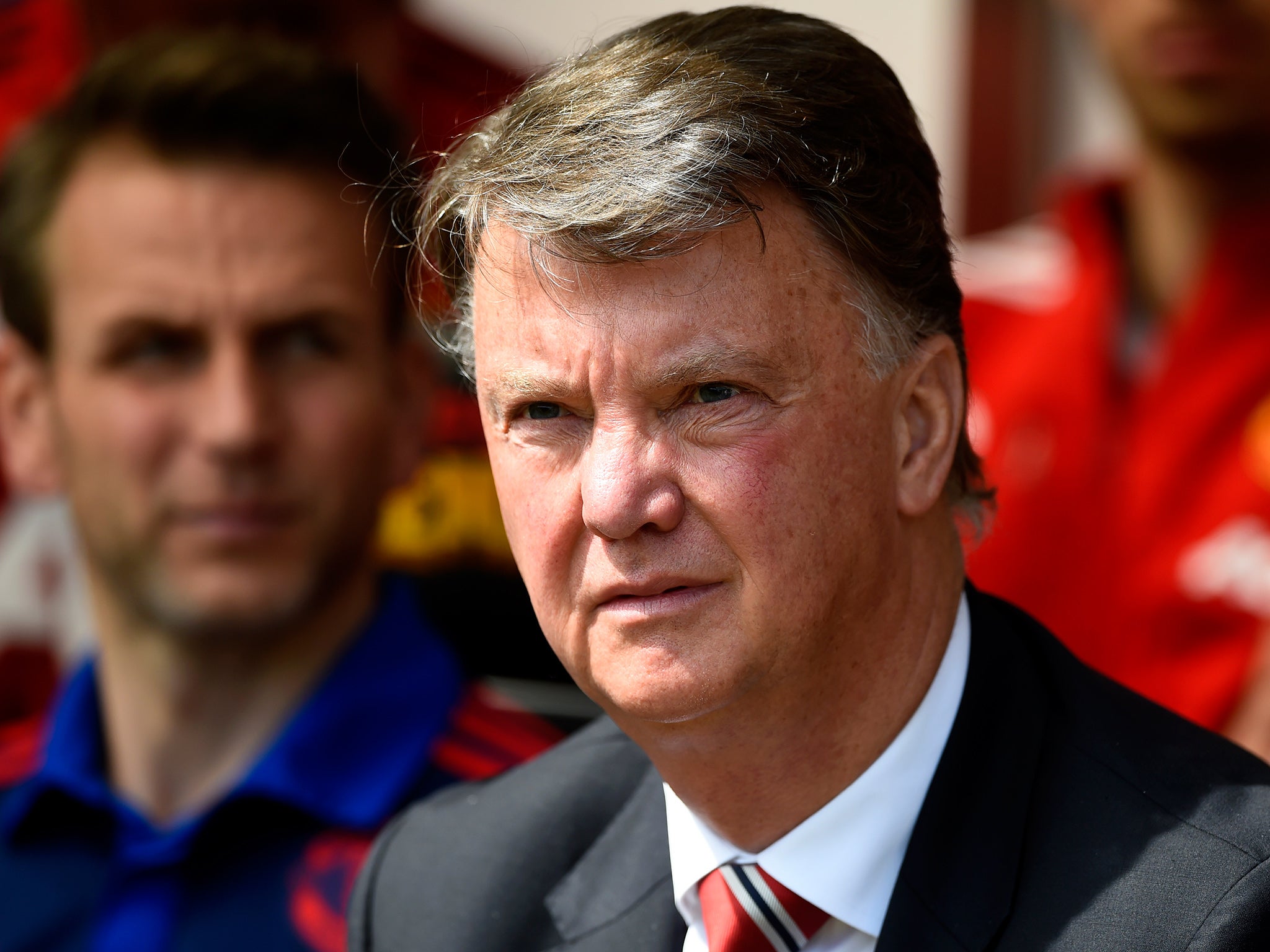 Manchester United manager Louis van Gaal