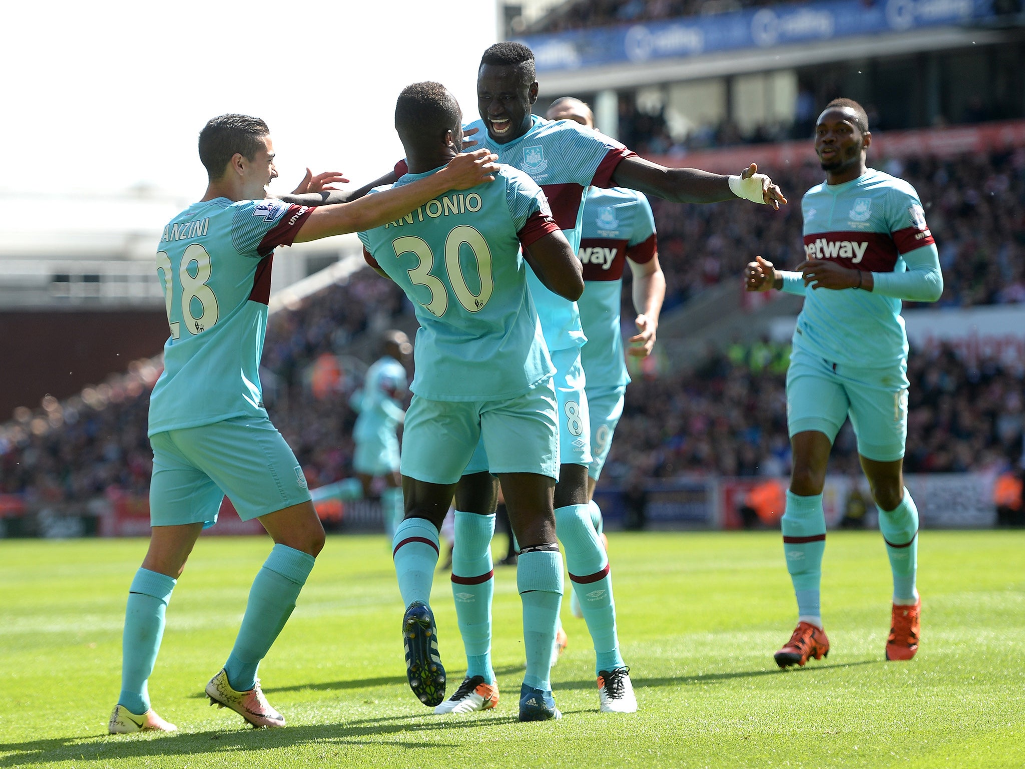 Antonio's strike broke the deadlock at the Britannia